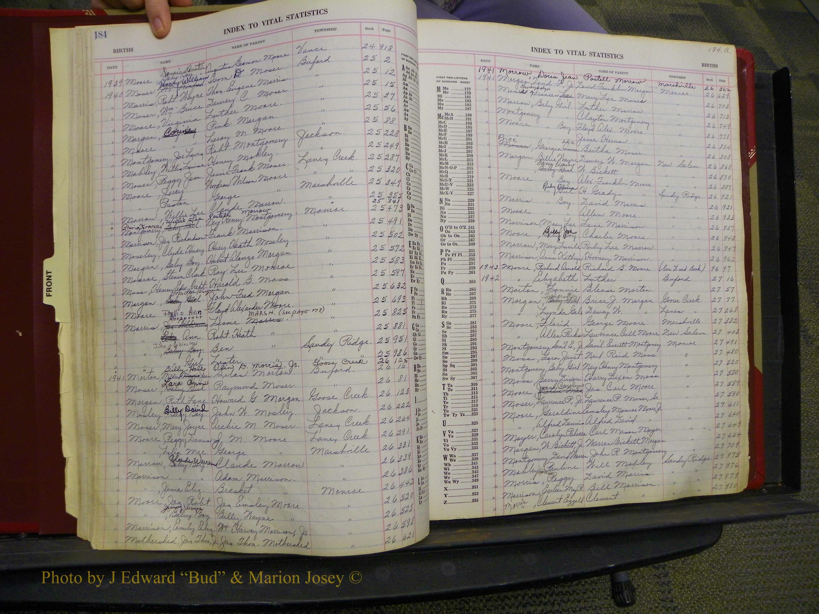 Union Co, NC Births, L-Z, 1938-1955 (33).JPG