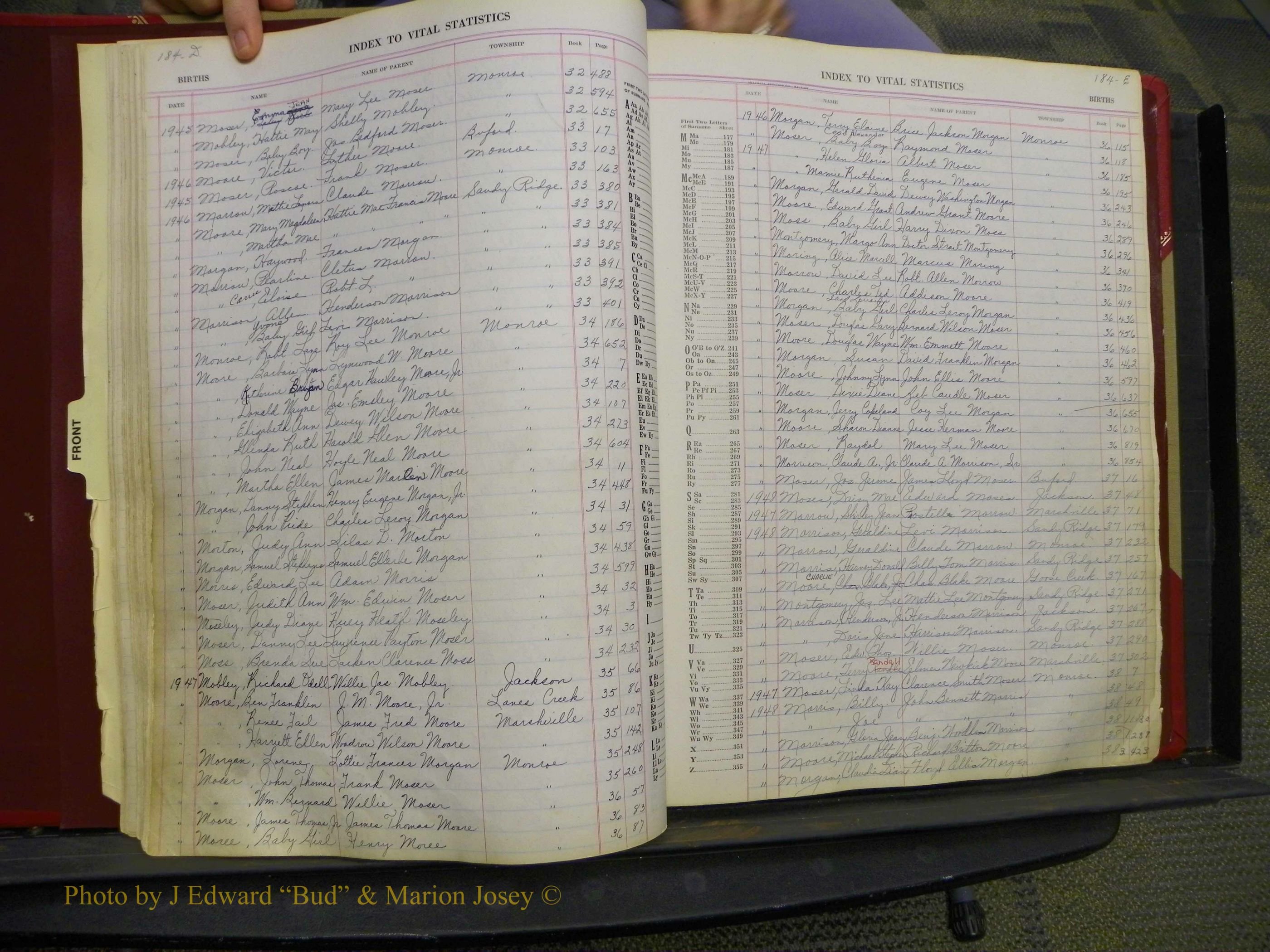 Union Co, NC Births, L-Z, 1938-1955 (35).JPG