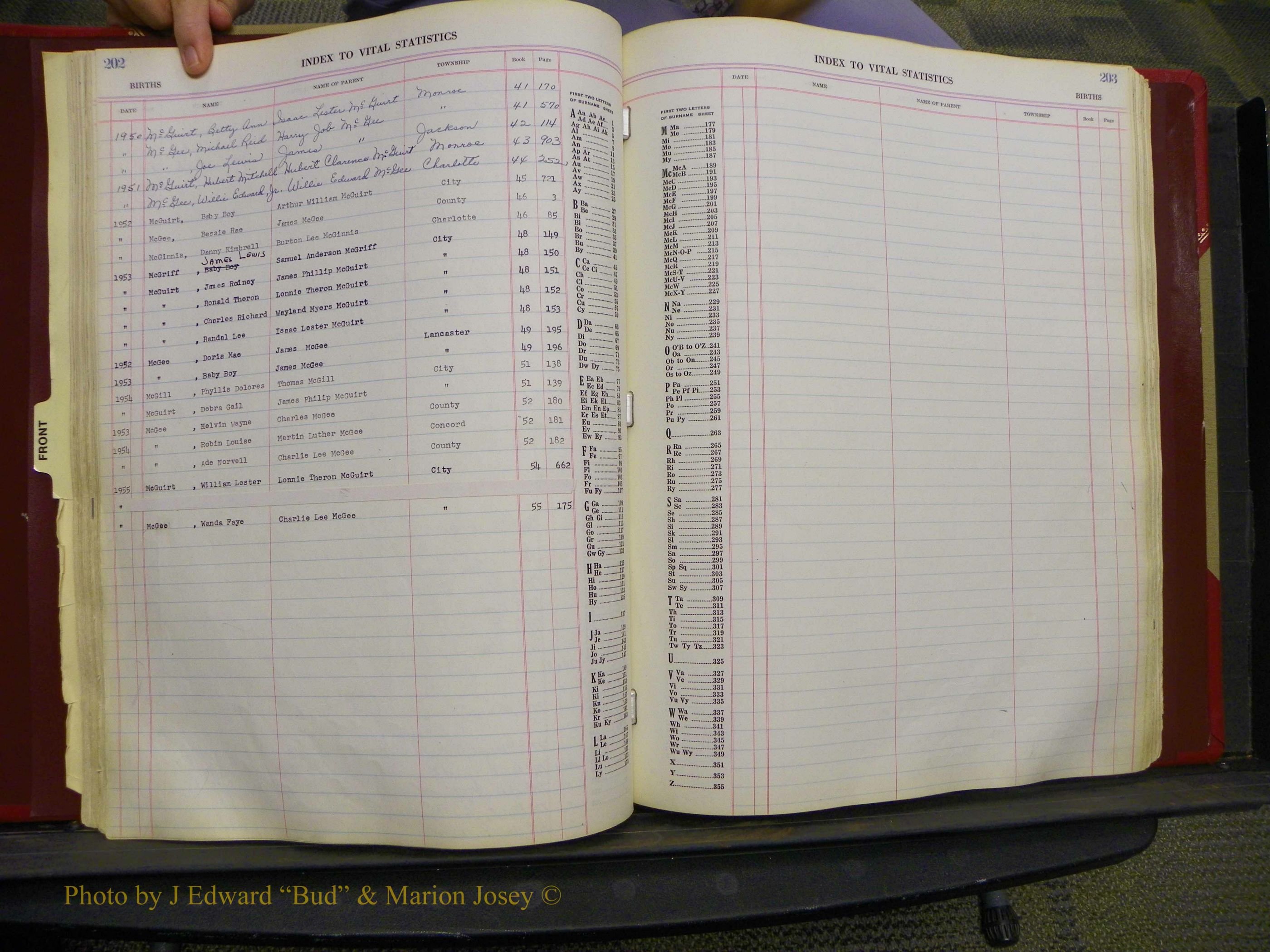 Union Co, NC Births, L-Z, 1938-1955 (52).JPG