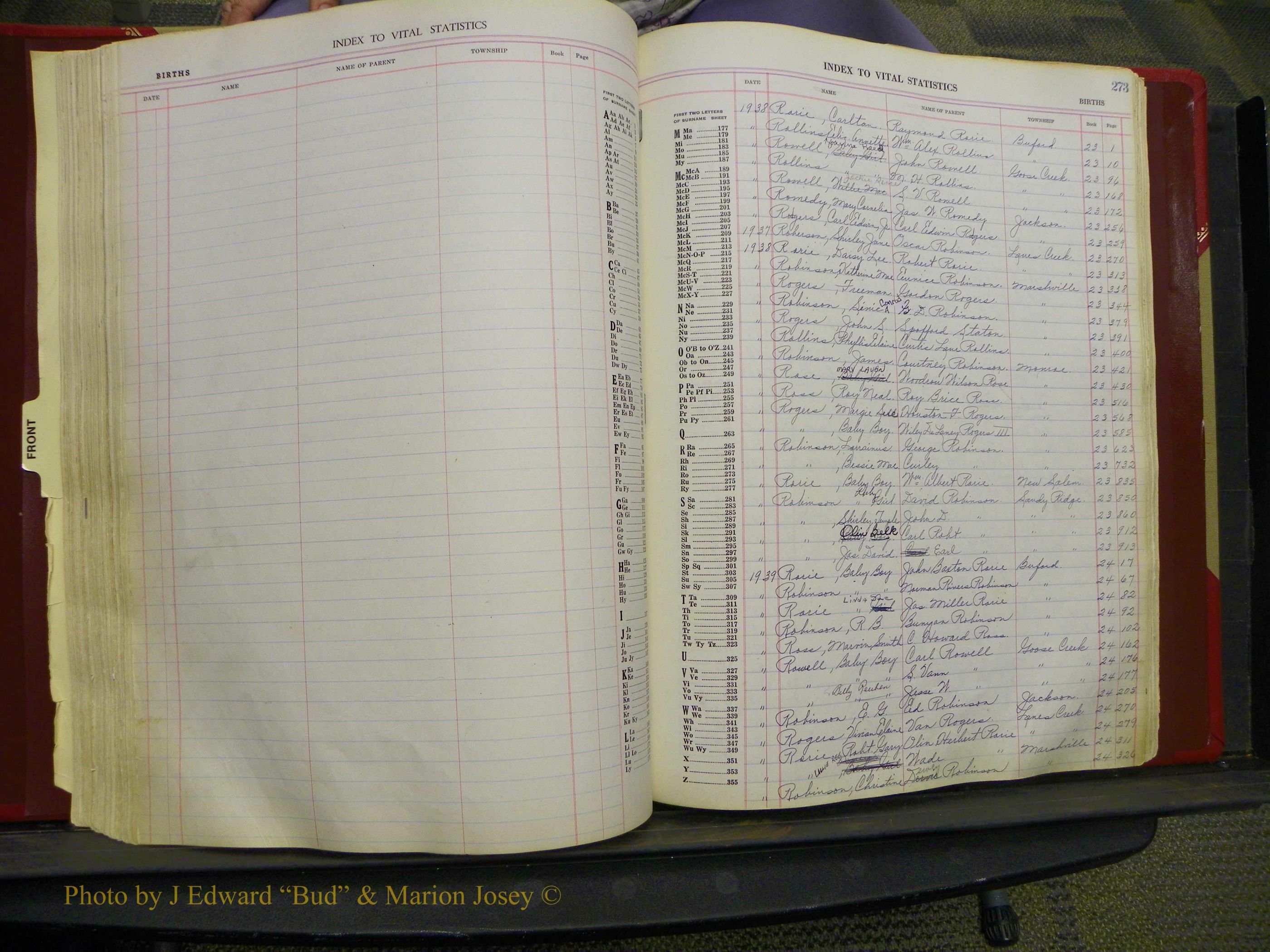 Union Co, NC Births, L-Z, 1938-1955 (99).JPG