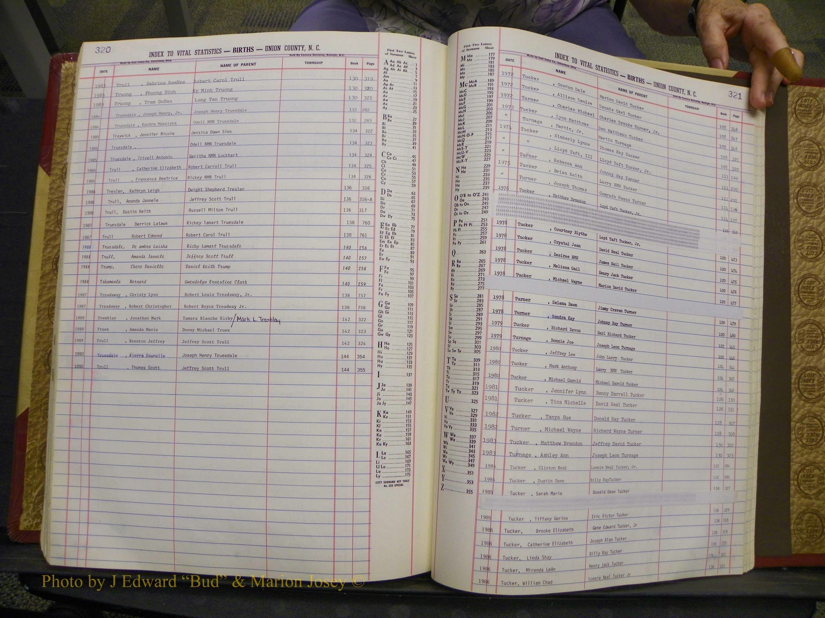 Union Co, NC Births, T-Z, 1972-1990 (13).JPG