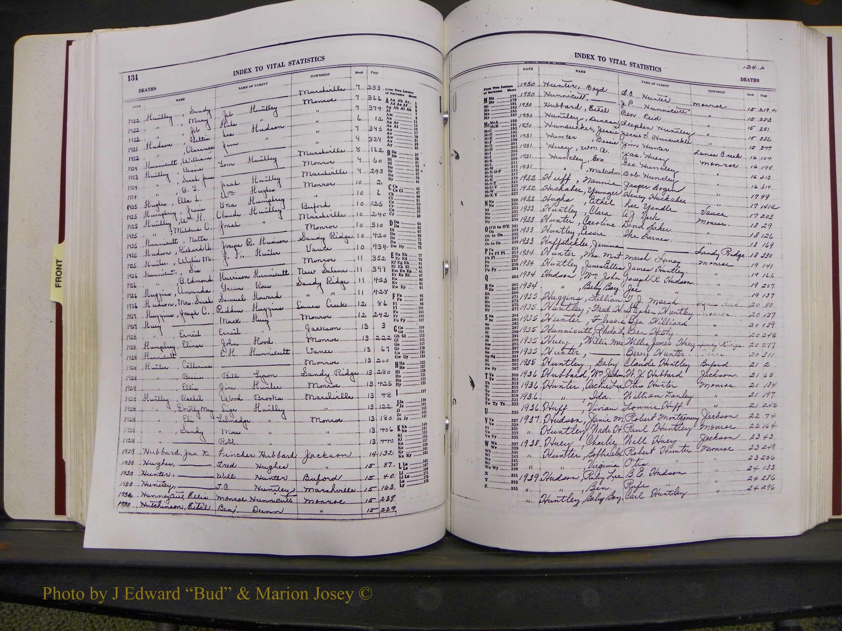 Union Co, NC Deaths, A-Z, 1914-1959 (142).JPG