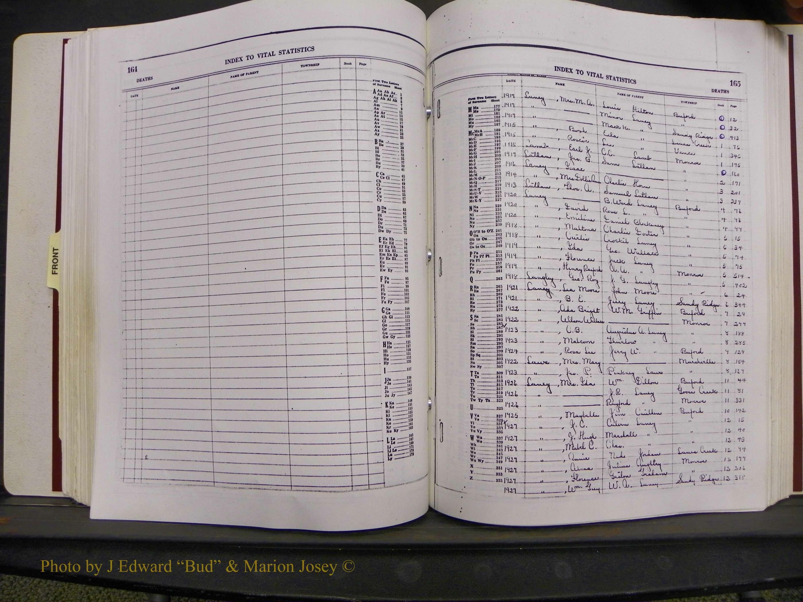 Union Co, NC Deaths, A-Z, 1914-1959 (162).JPG