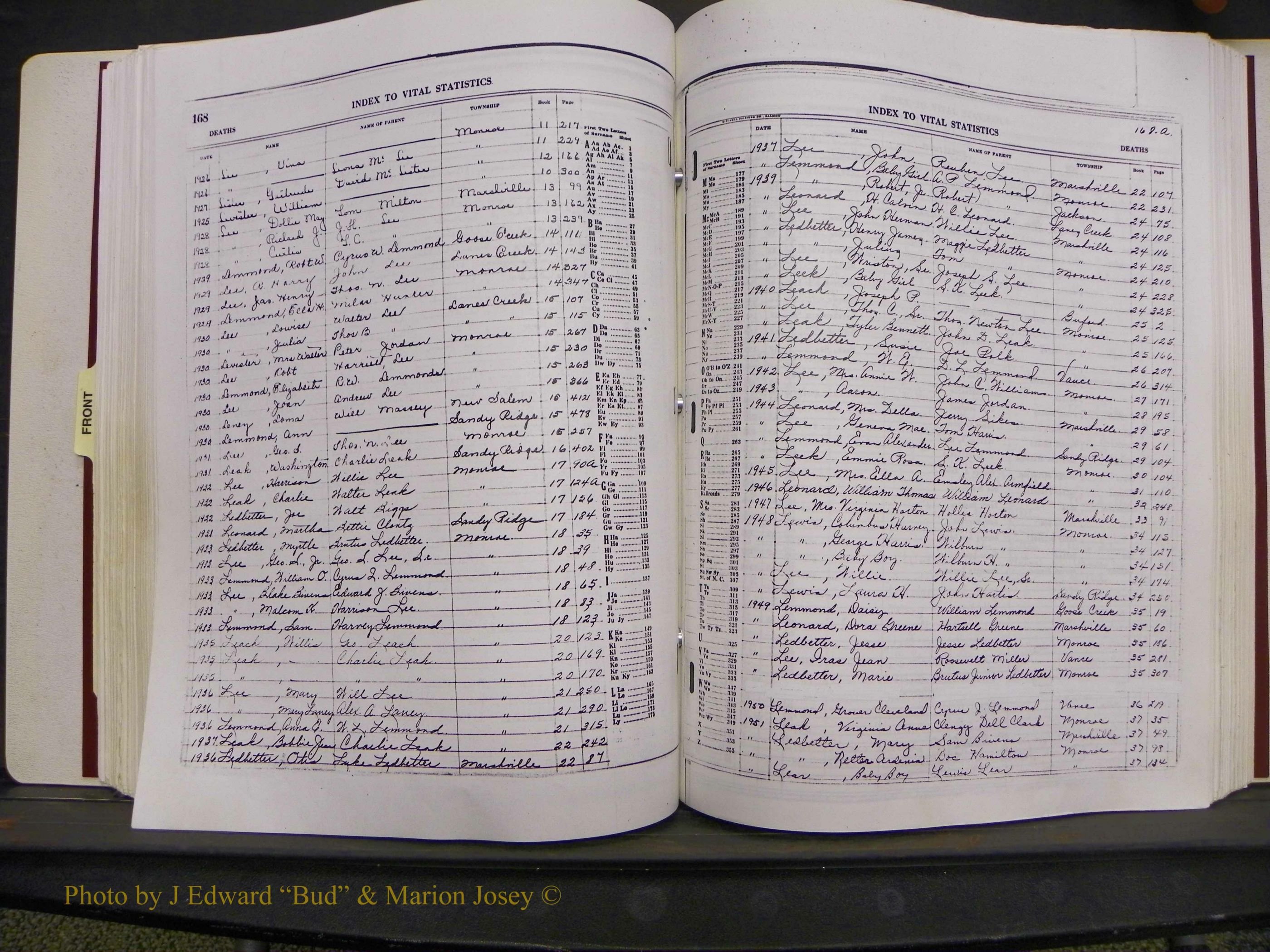 Union Co, NC Deaths, A-Z, 1914-1959 (165).JPG