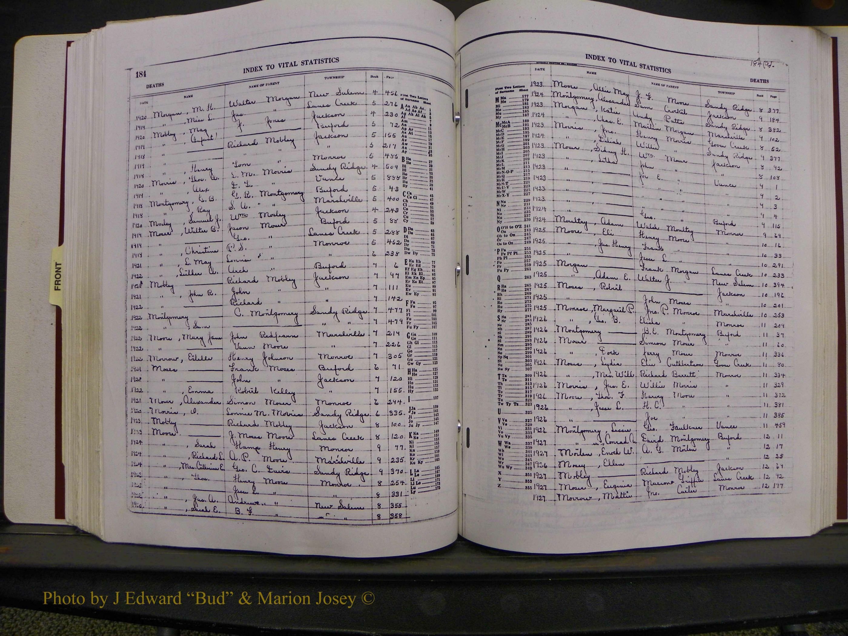 Union Co, NC Deaths, A-Z, 1914-1959 (185).JPG