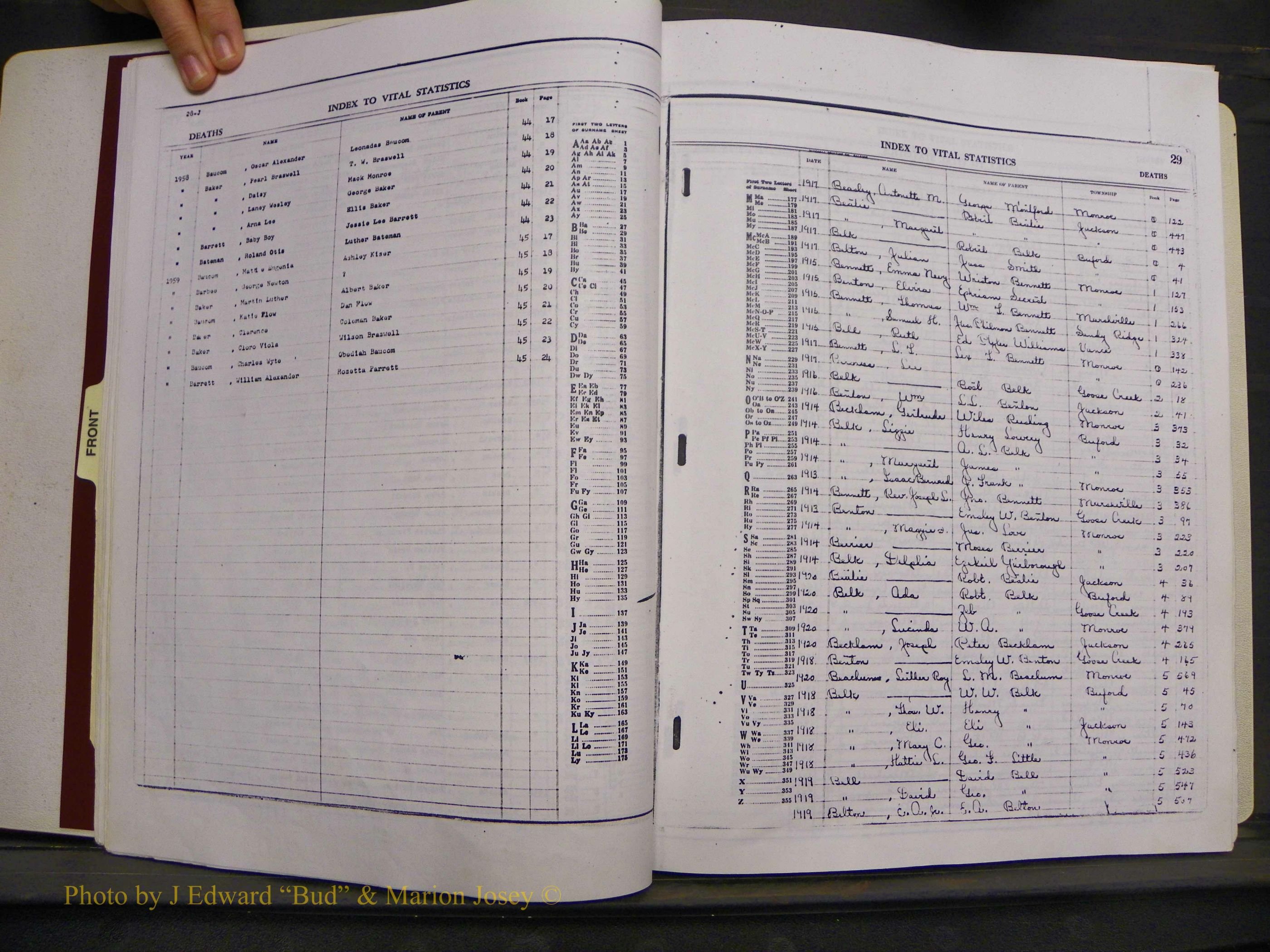 Union Co, NC Deaths, A-Z, 1914-1959 (22).JPG