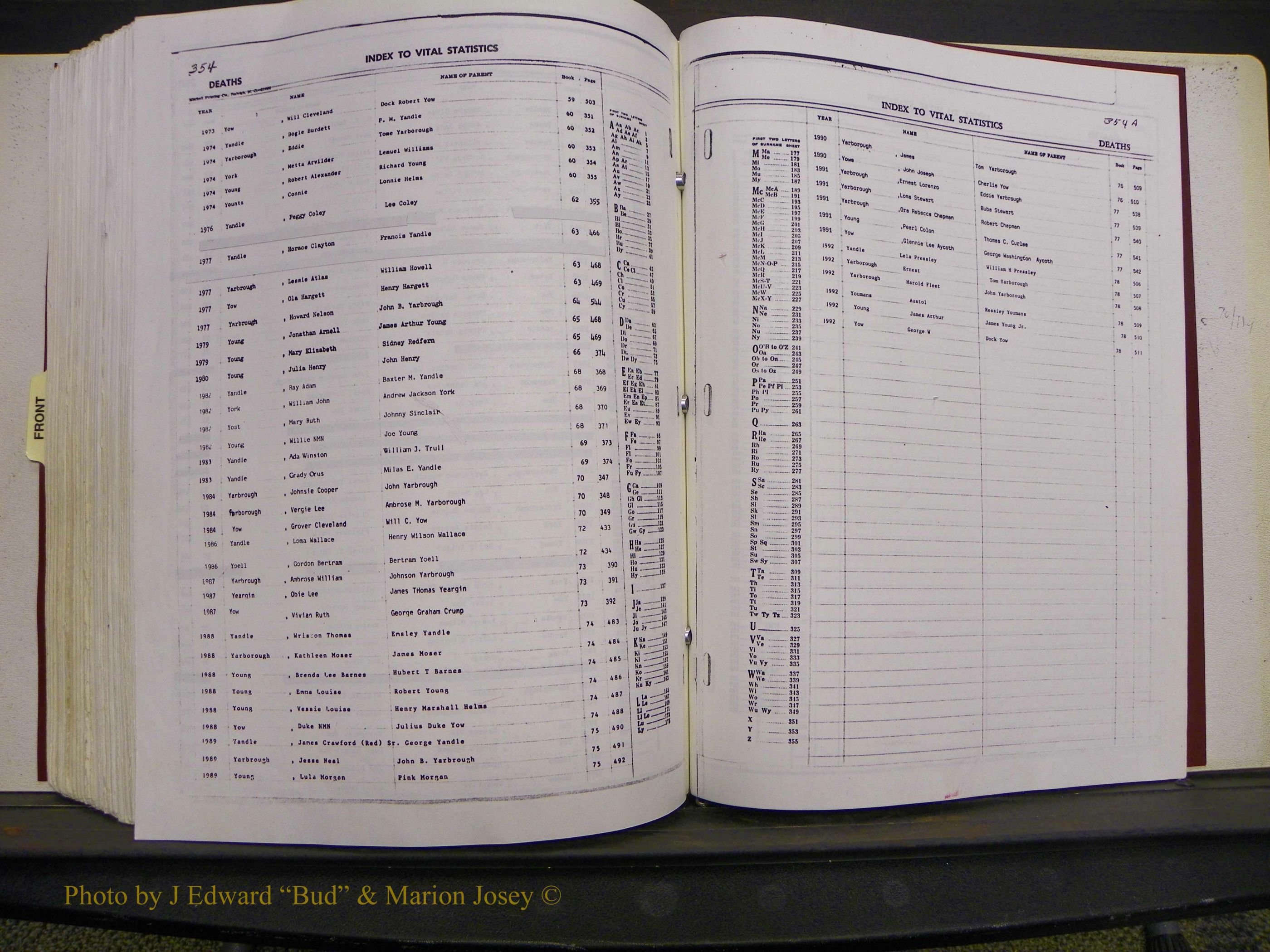 Union Co, NC Deaths, A-Z, 1960-1992 (307).JPG