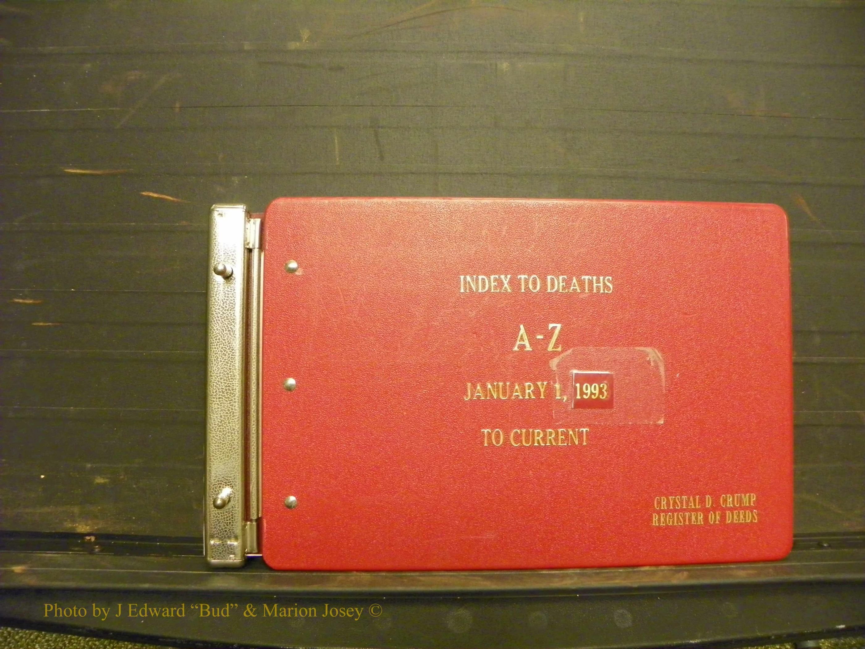 Union Co, NC Deaths, A-Z, 1993-2010 (1).JPG