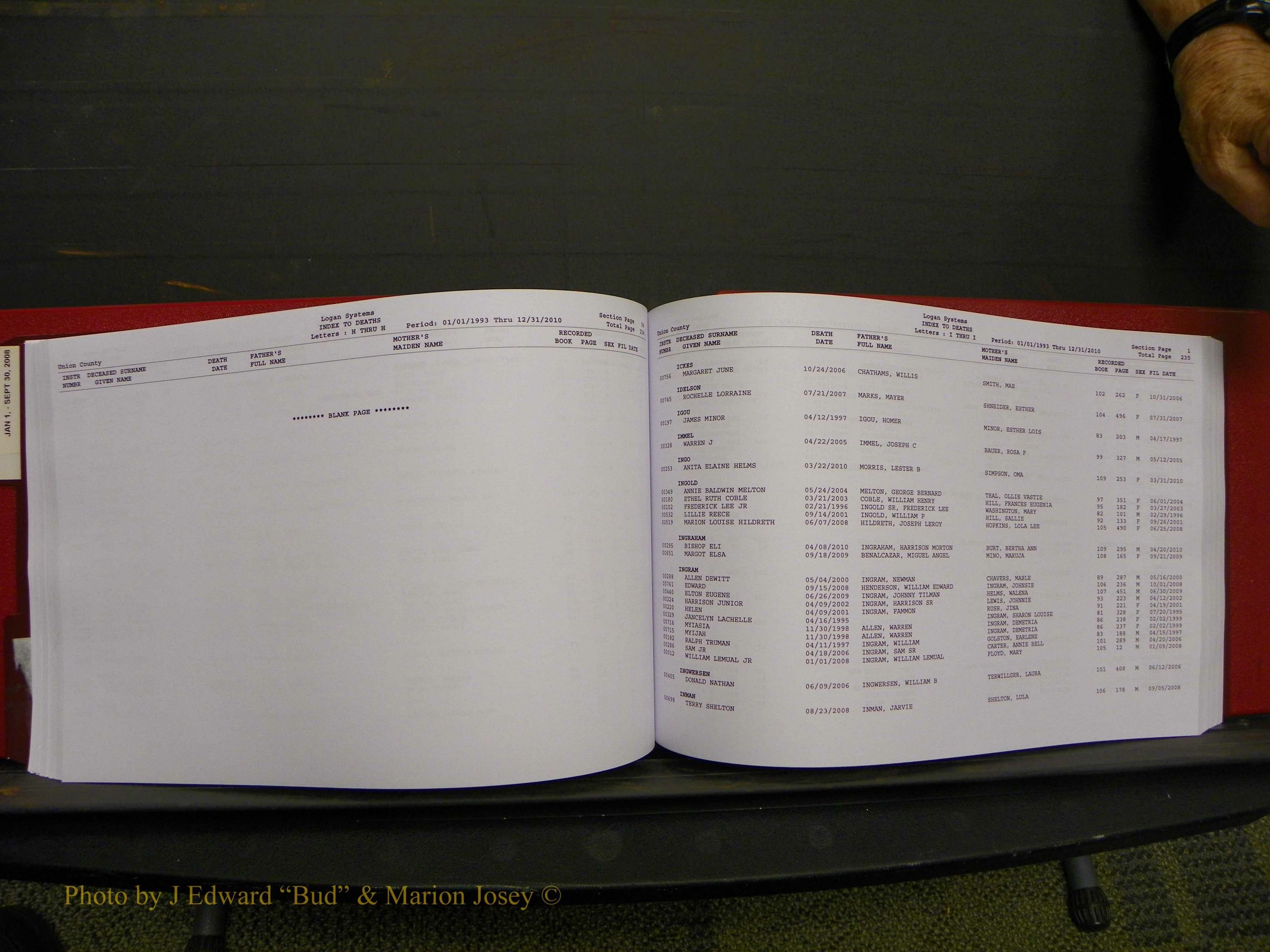 Union Co, NC Deaths, A-Z, 1993-2010 (136).JPG