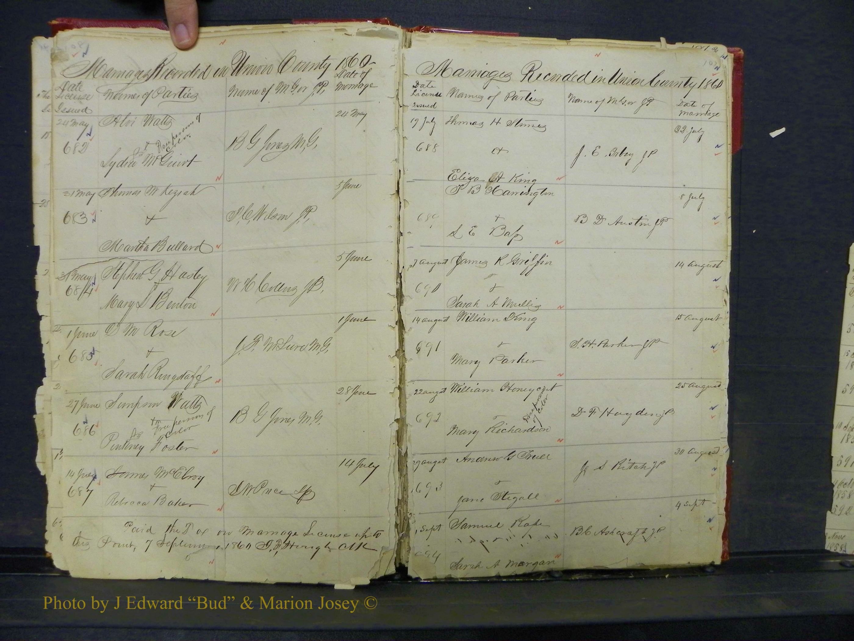 Union Co, NC Marriage Books 1, A-Z, 1851-1853 (50).JPG