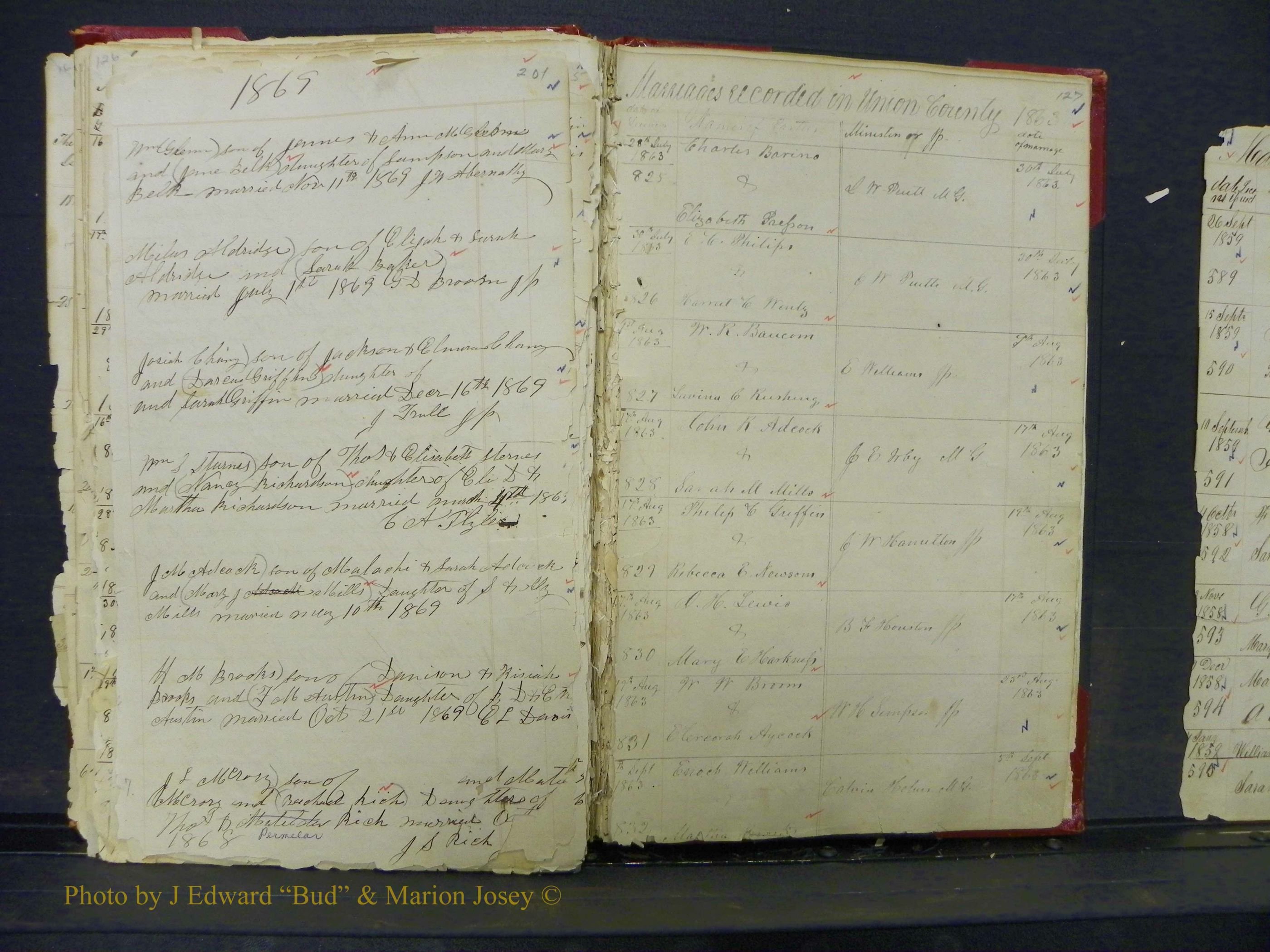 Union Co, NC Marriage Books 1, A-Z, 1851-1853 (71).JPG