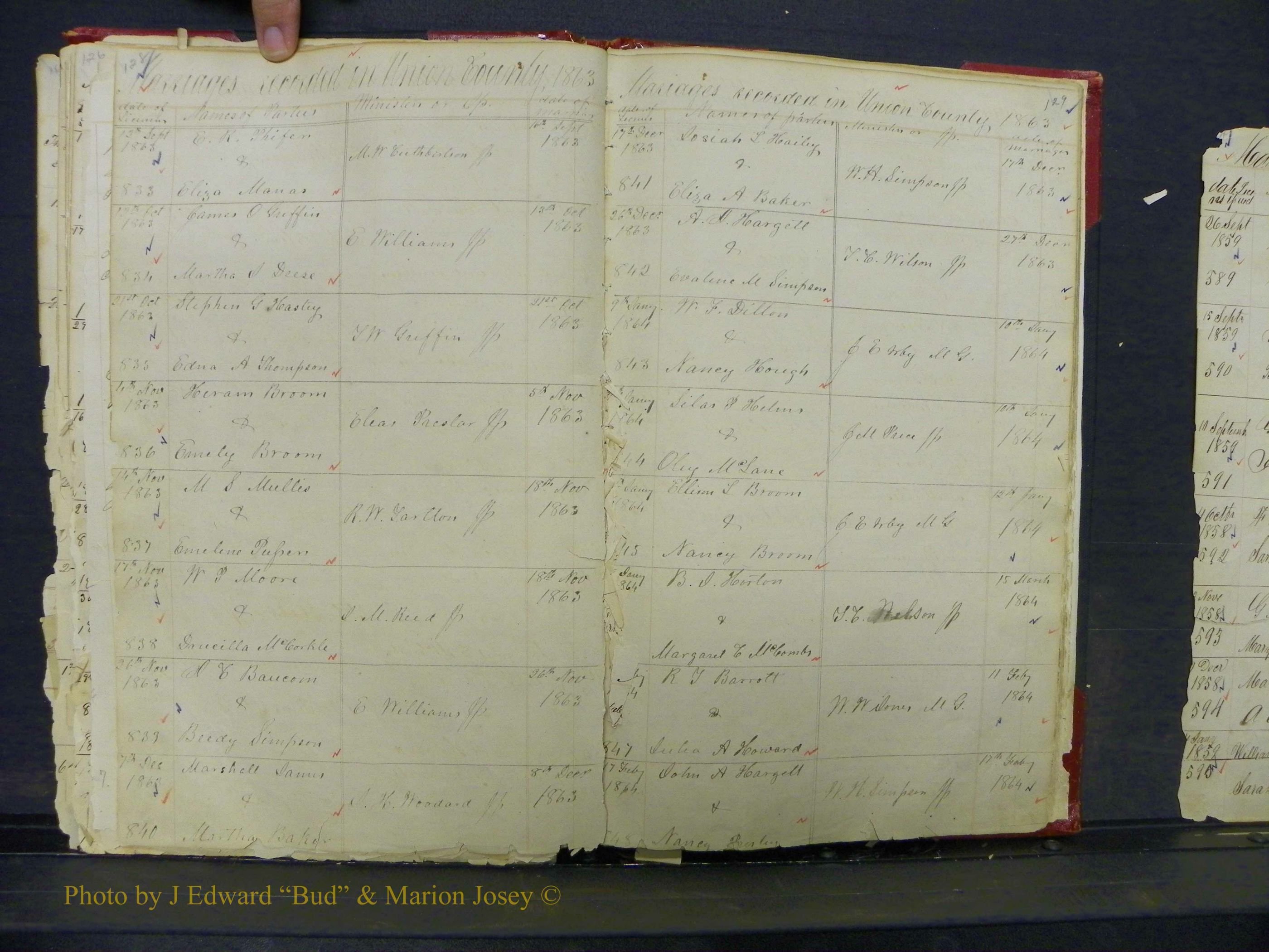 Union Co, NC Marriage Books 1, A-Z, 1851-1853 (72).JPG