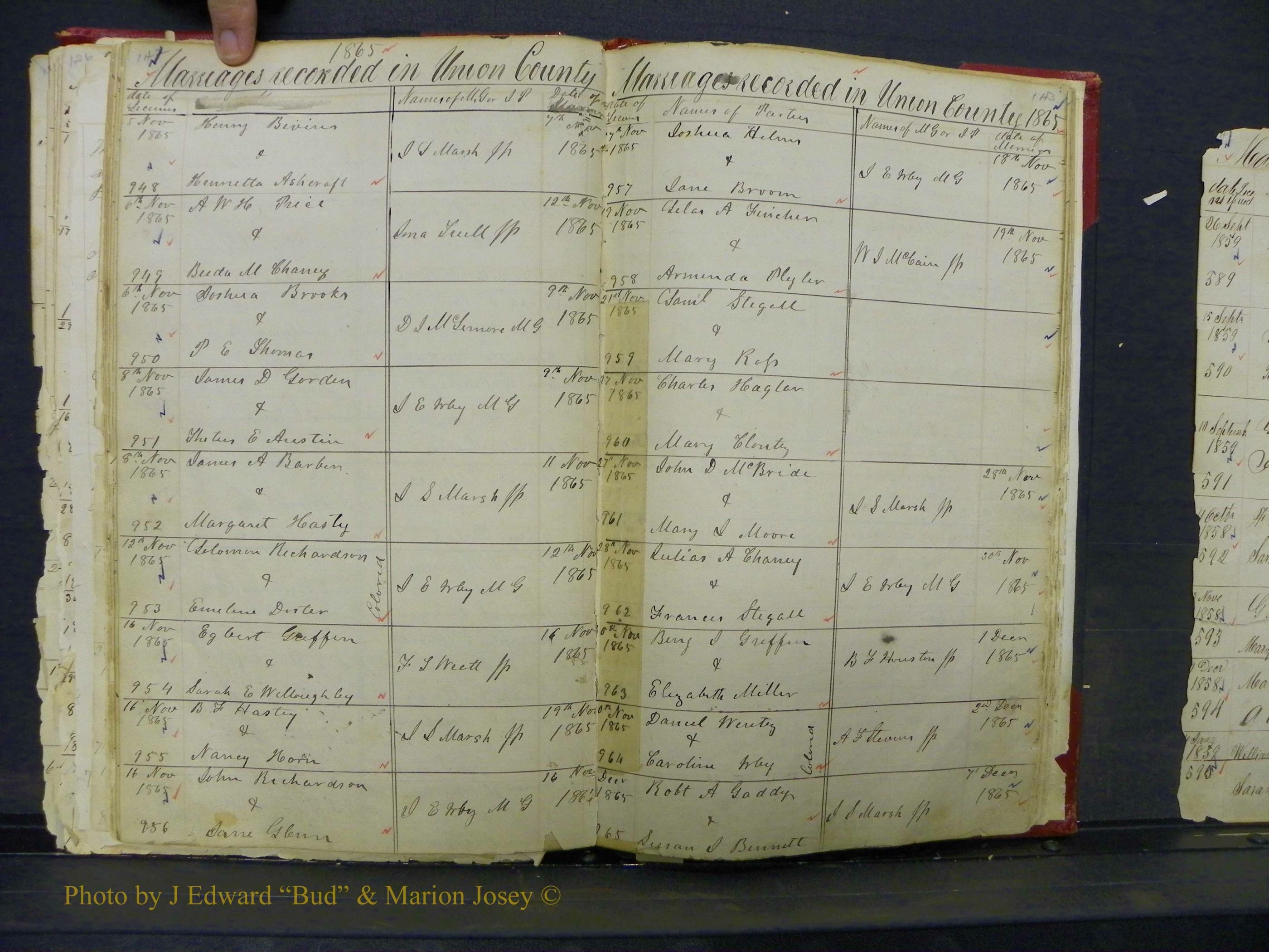 Union Co, NC Marriage Books 1, A-Z, 1851-1853 (79).JPG