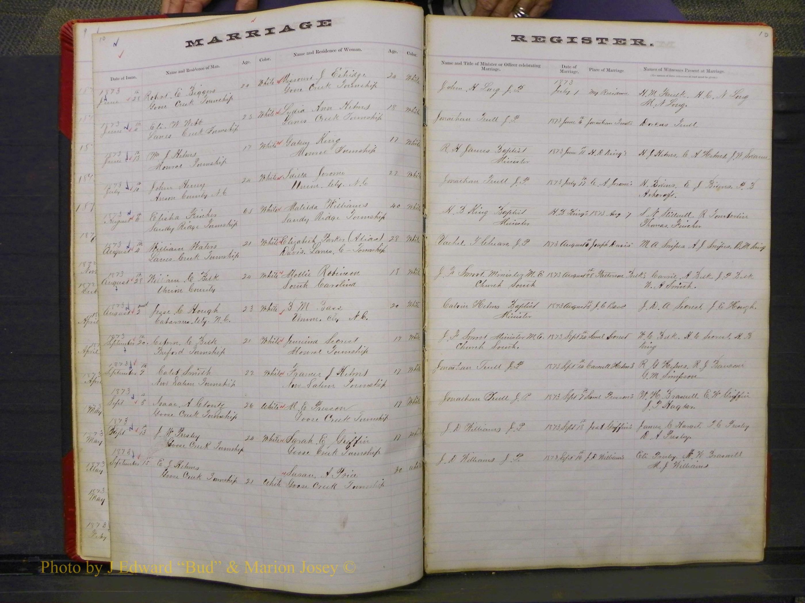 Union Co, NC Marriage Book 3, A-Z, 1873-1884 (11).JPG