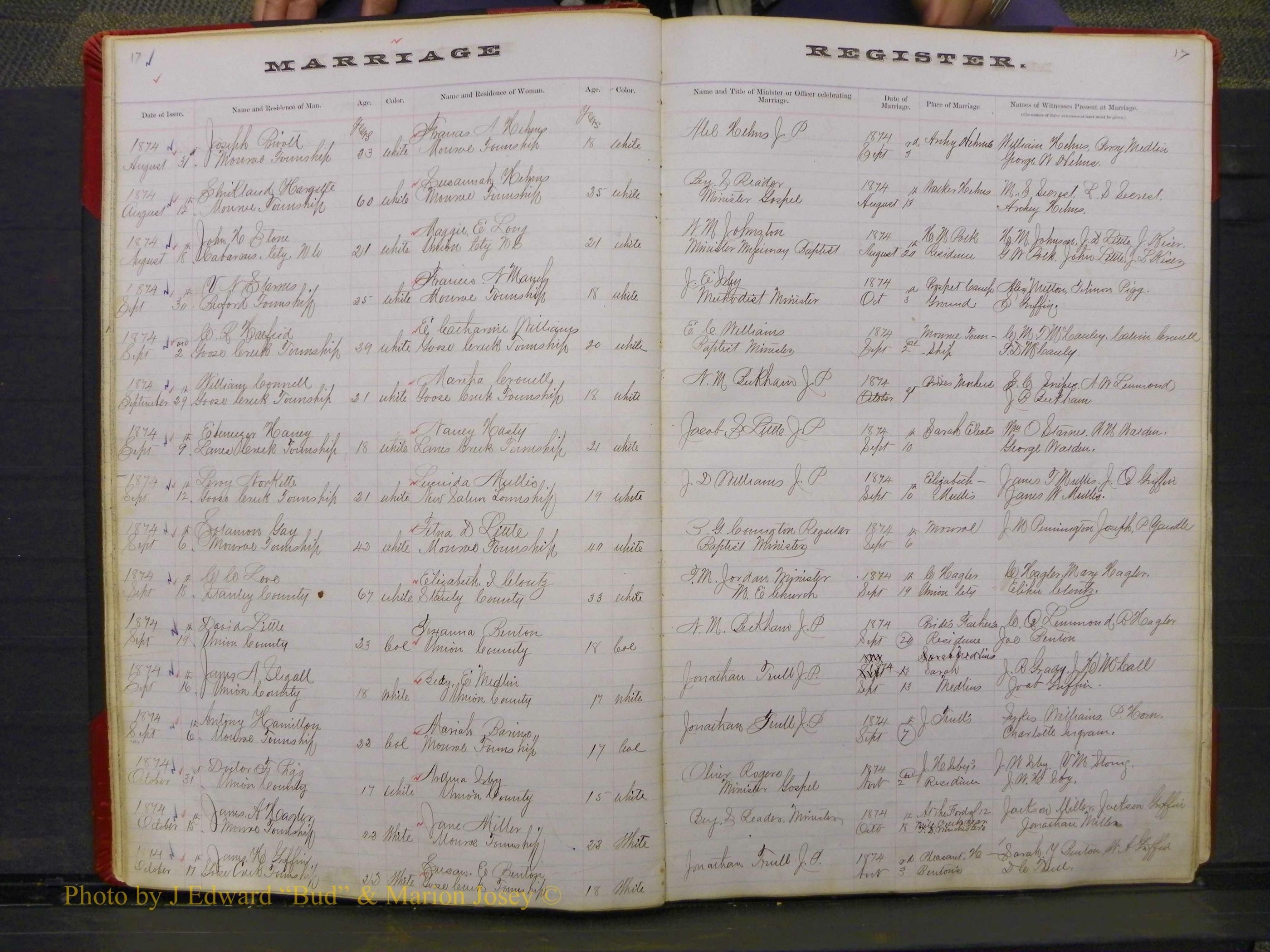 Union Co, NC Marriage Book 3, A-Z, 1873-1884 (18).JPG