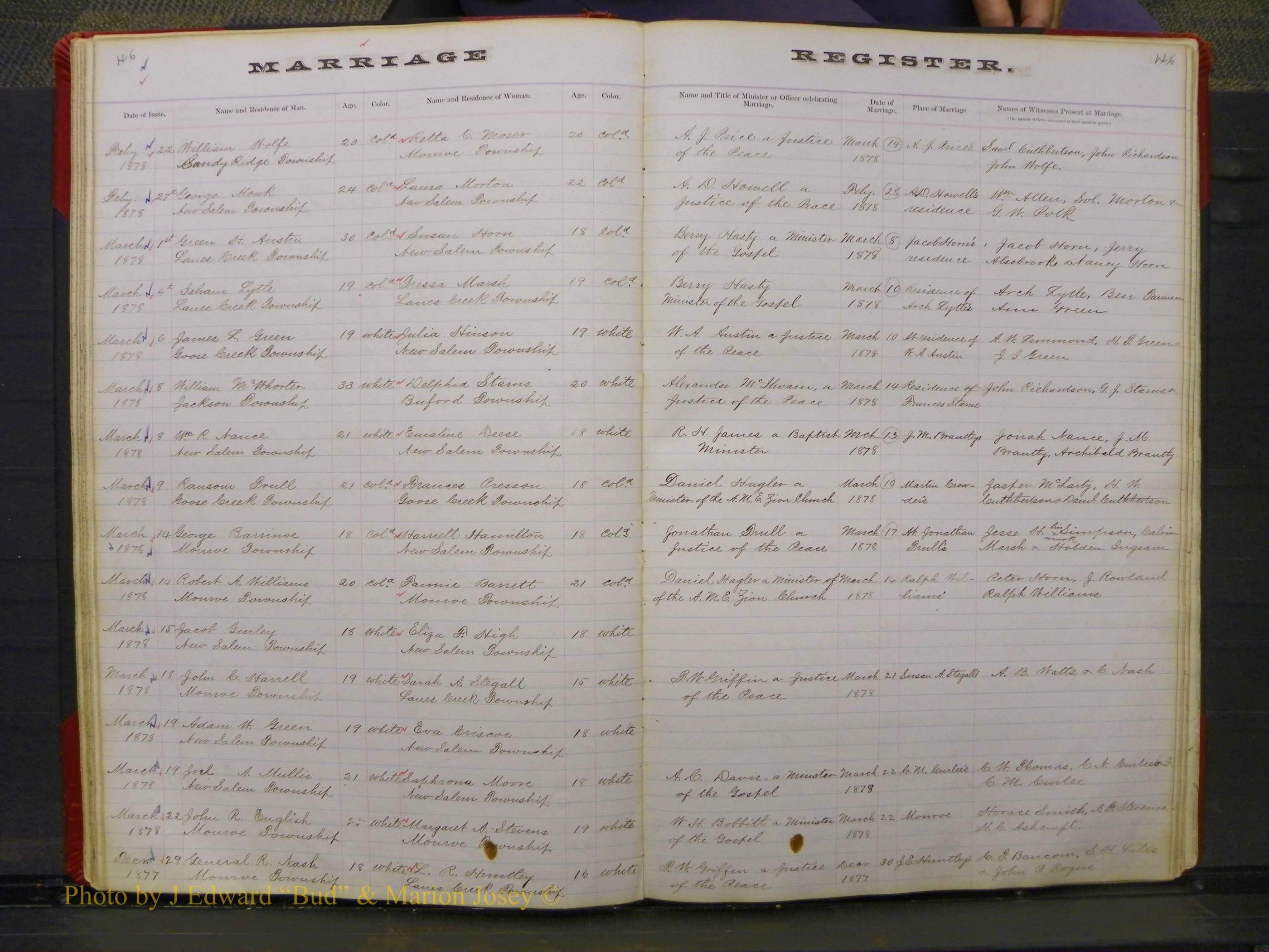 Union Co, NC Marriage Book 3, A-Z, 1873-1884 (47).JPG