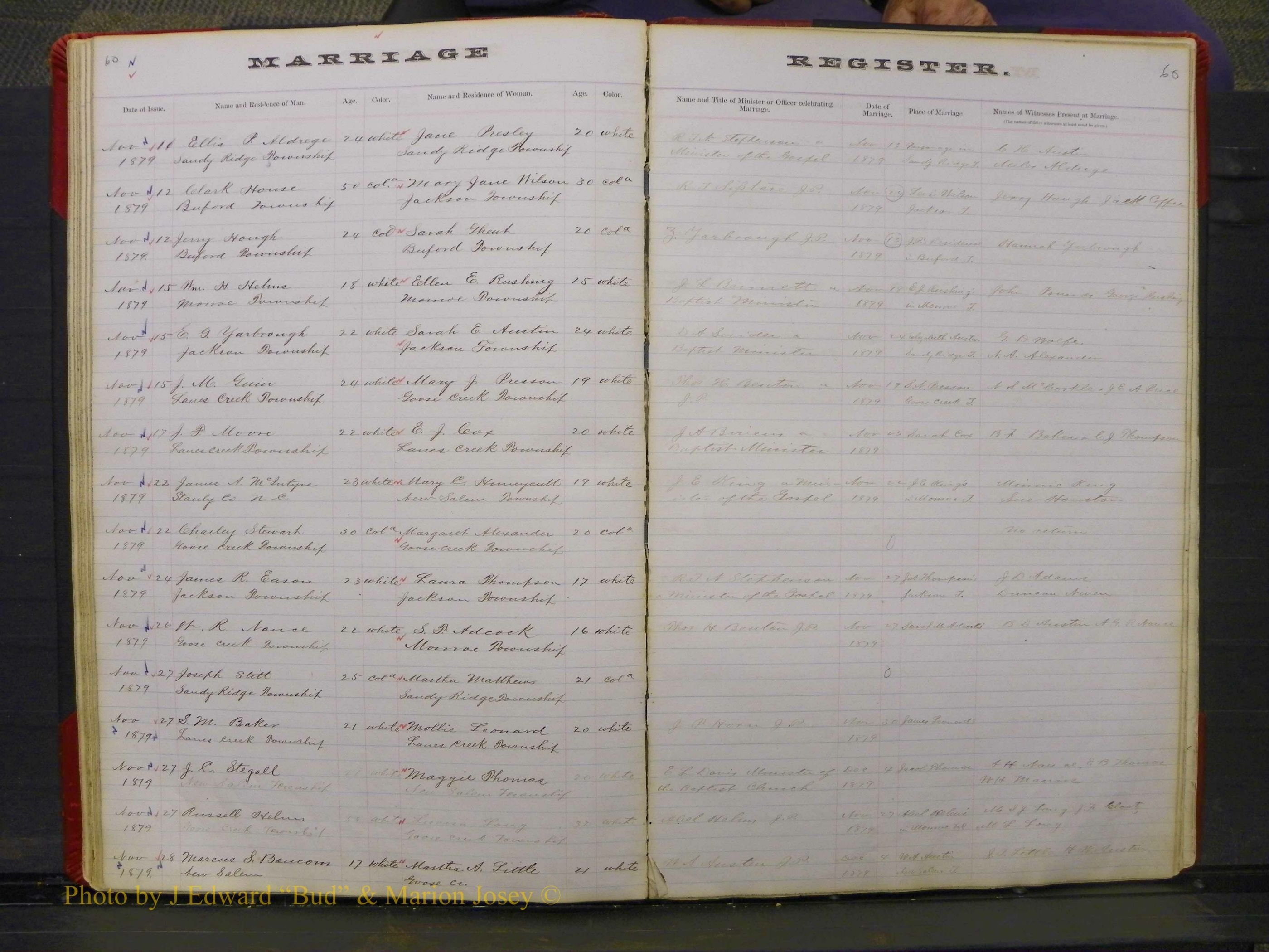 Union Co, NC Marriage Book 3, A-Z, 1873-1884 (61).JPG