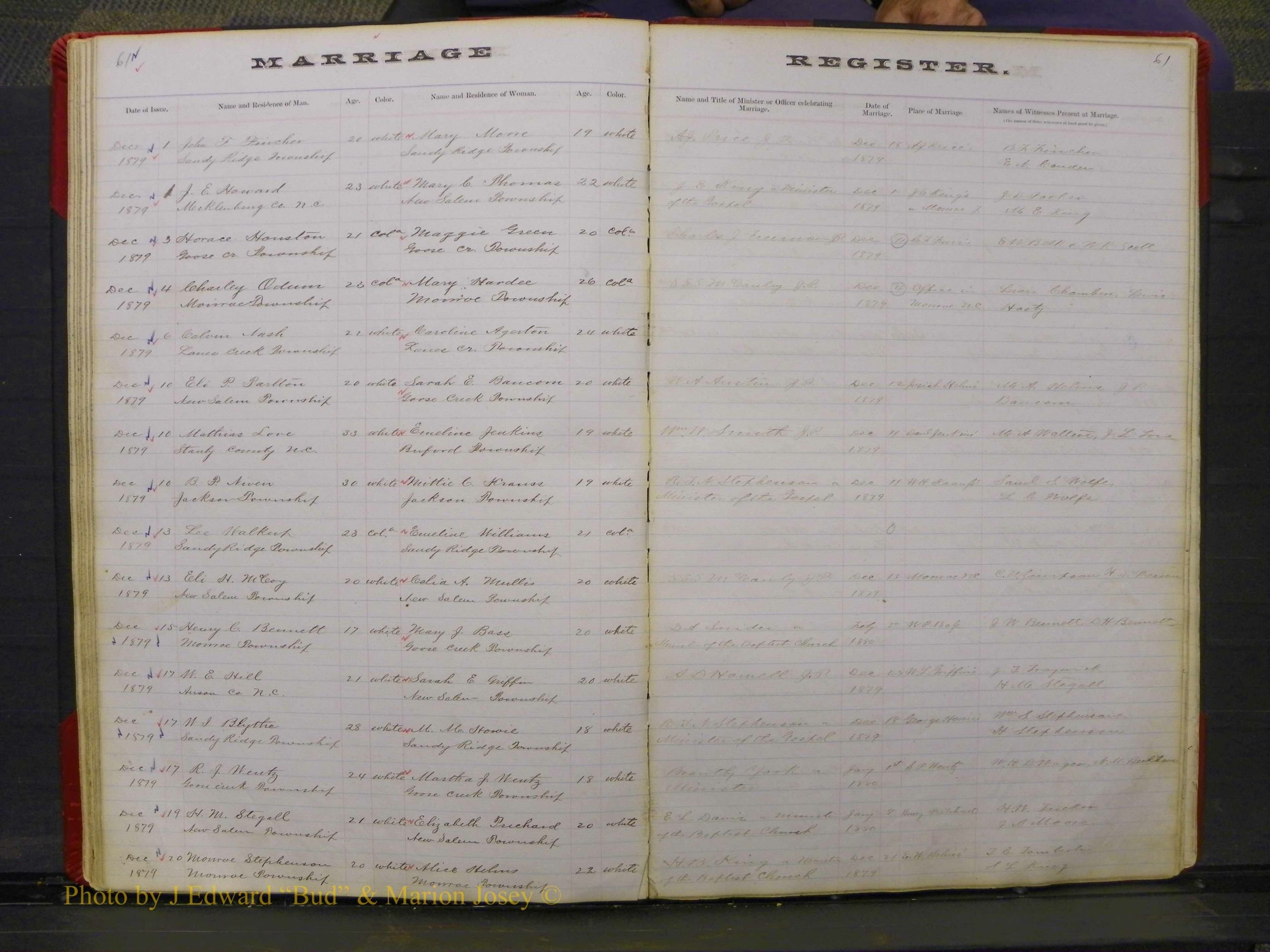 Union Co, NC Marriage Book 3, A-Z, 1873-1884 (62).JPG