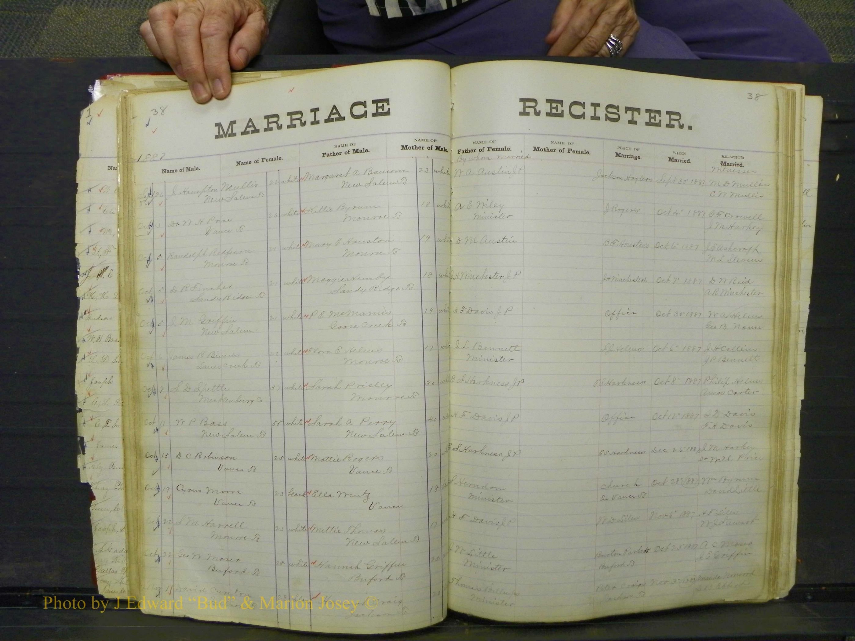 Union Co, NC Marriage Book 4, A-Z, 1870-1894 (42).JPG