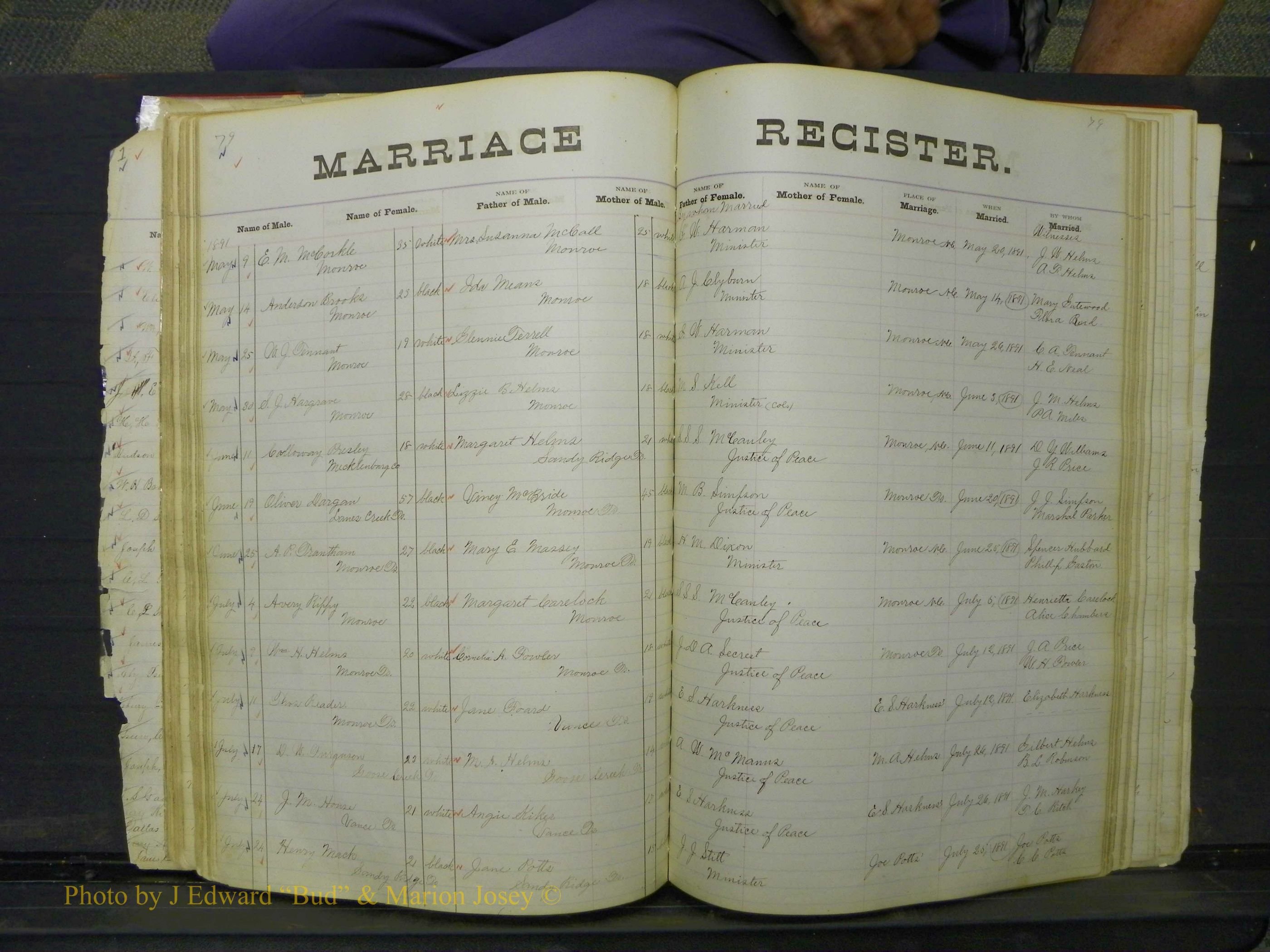 Union Co, NC Marriage Book 4, A-Z, 1870-1894 (84).JPG