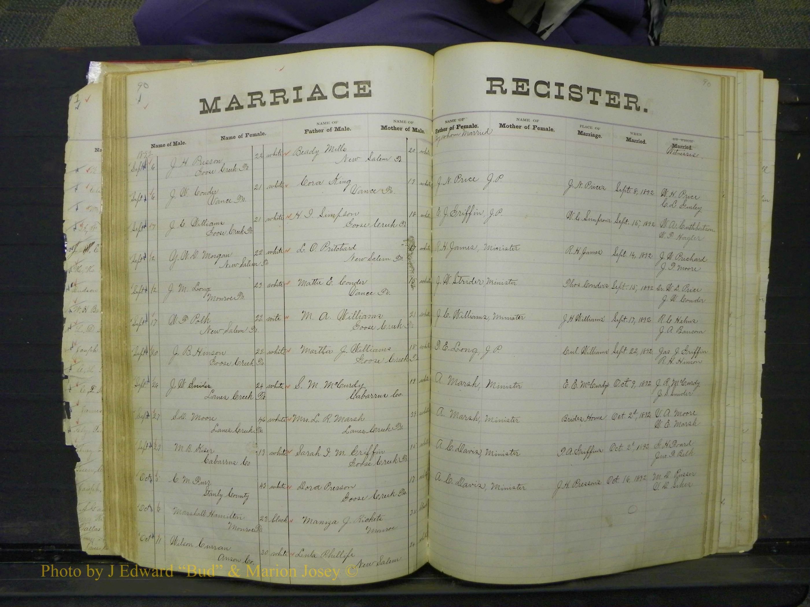 Union Co, NC Marriage Book 4, A-Z, 1870-1894 (95).JPG