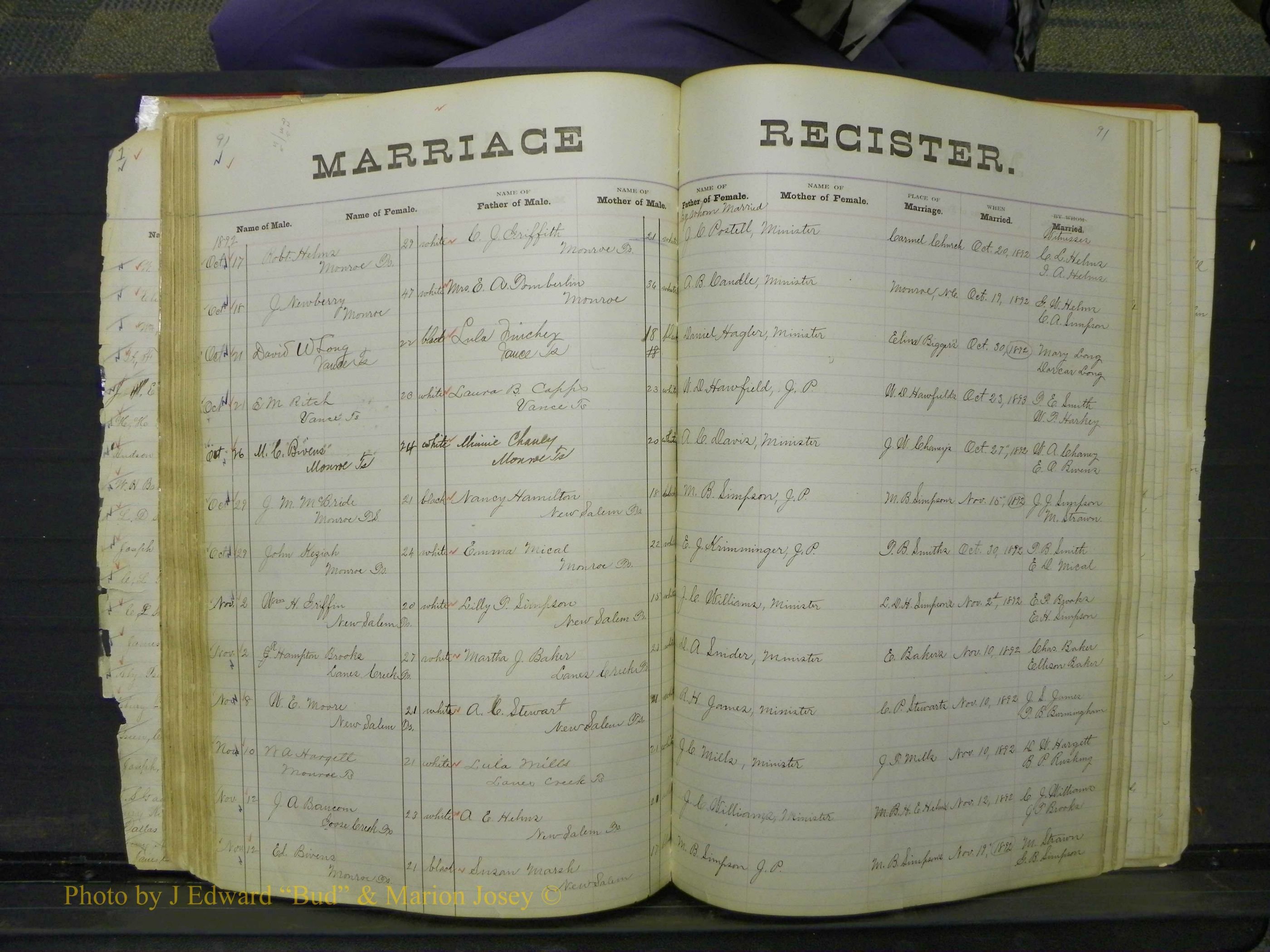 Union Co, NC Marriage Book 4, A-Z, 1870-1894 (96).JPG