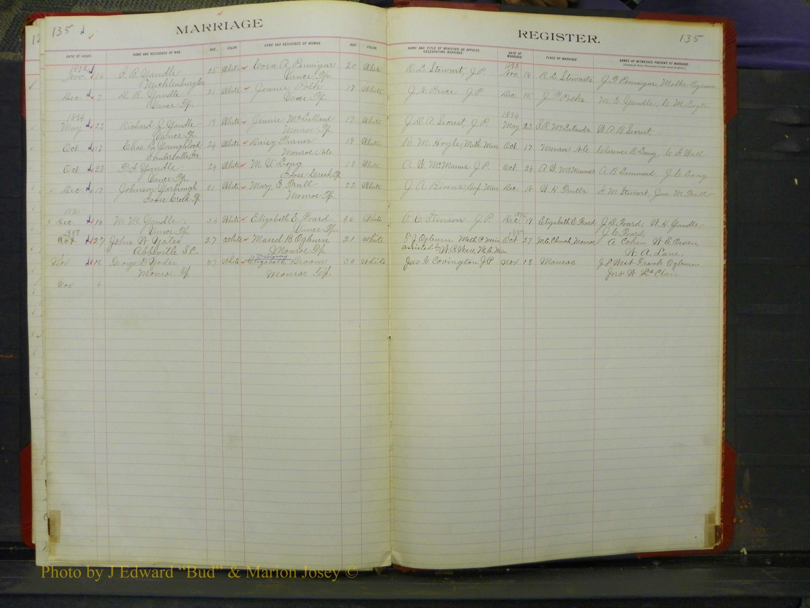 Union Co, NC Marriage Book 5, A-Z, 1890-1898 (59).JPG