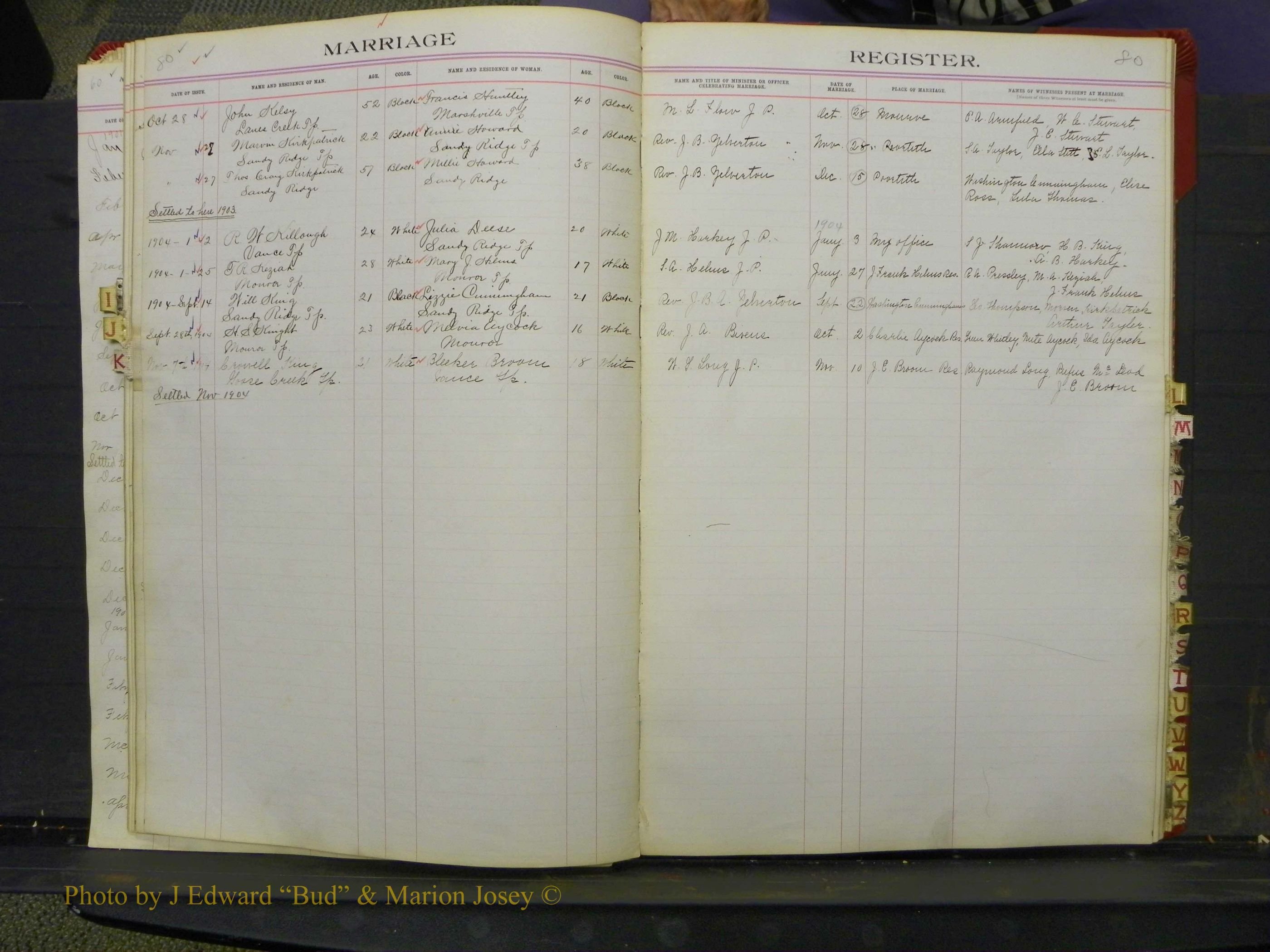 Union Co, NC Marriage Book 6, A-Z, 1898-1902 (36).JPG