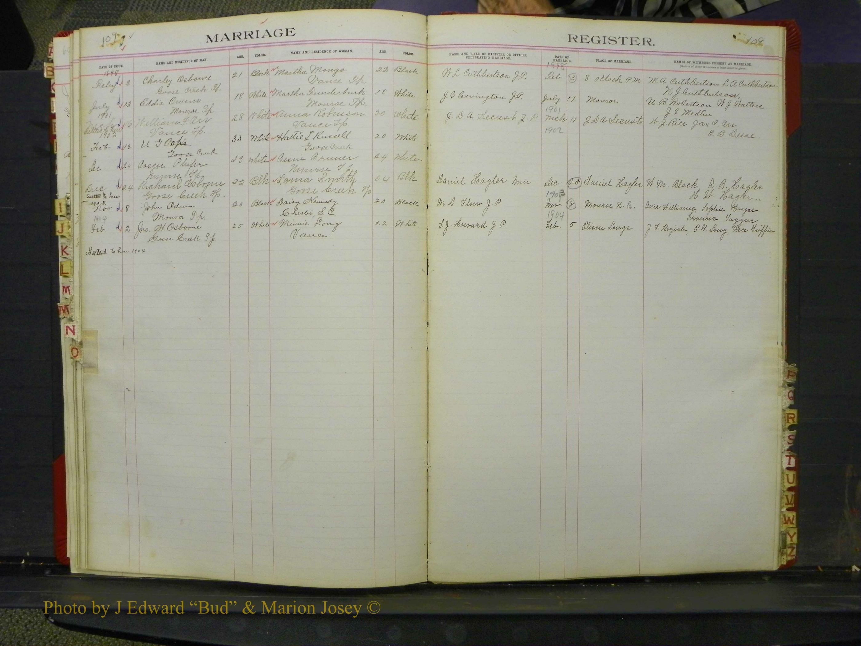 Union Co, NC Marriage Book 6, A-Z, 1898-1902 (47).JPG