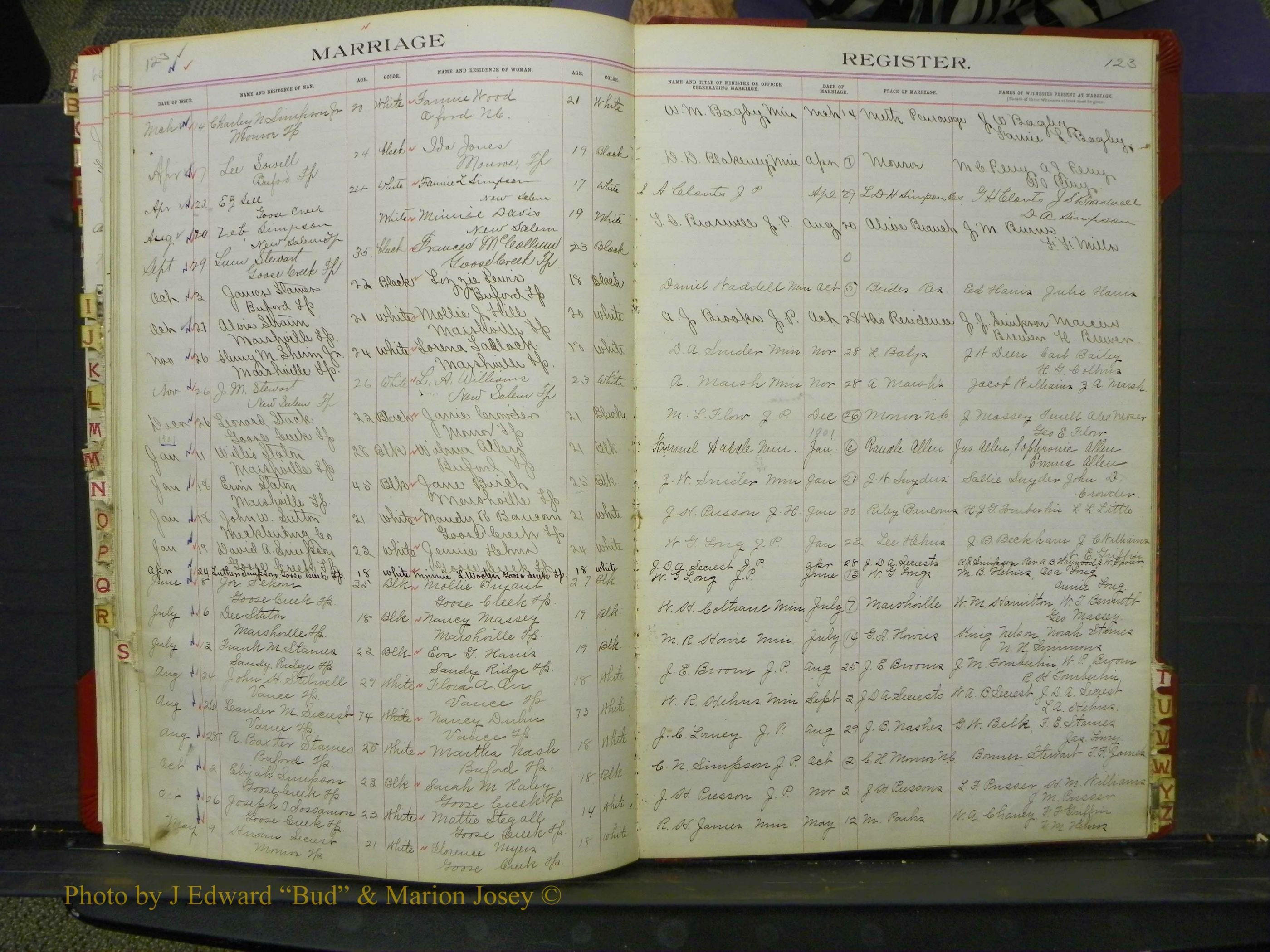 Union Co, NC Marriage Book 6, A-Z, 1898-1902 (55).JPG