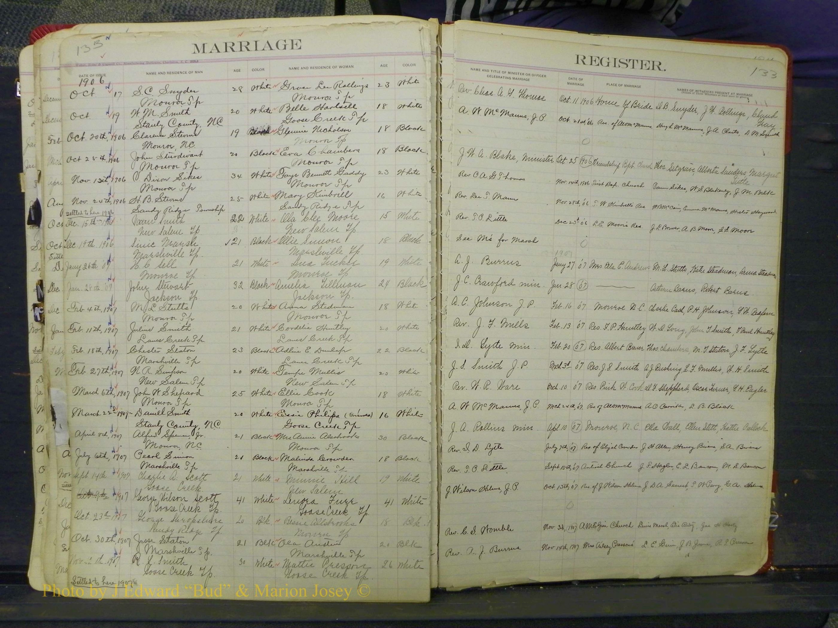 Union Co, NC Marriage Book 7, A-Z, 1903-1913 (89).JPG