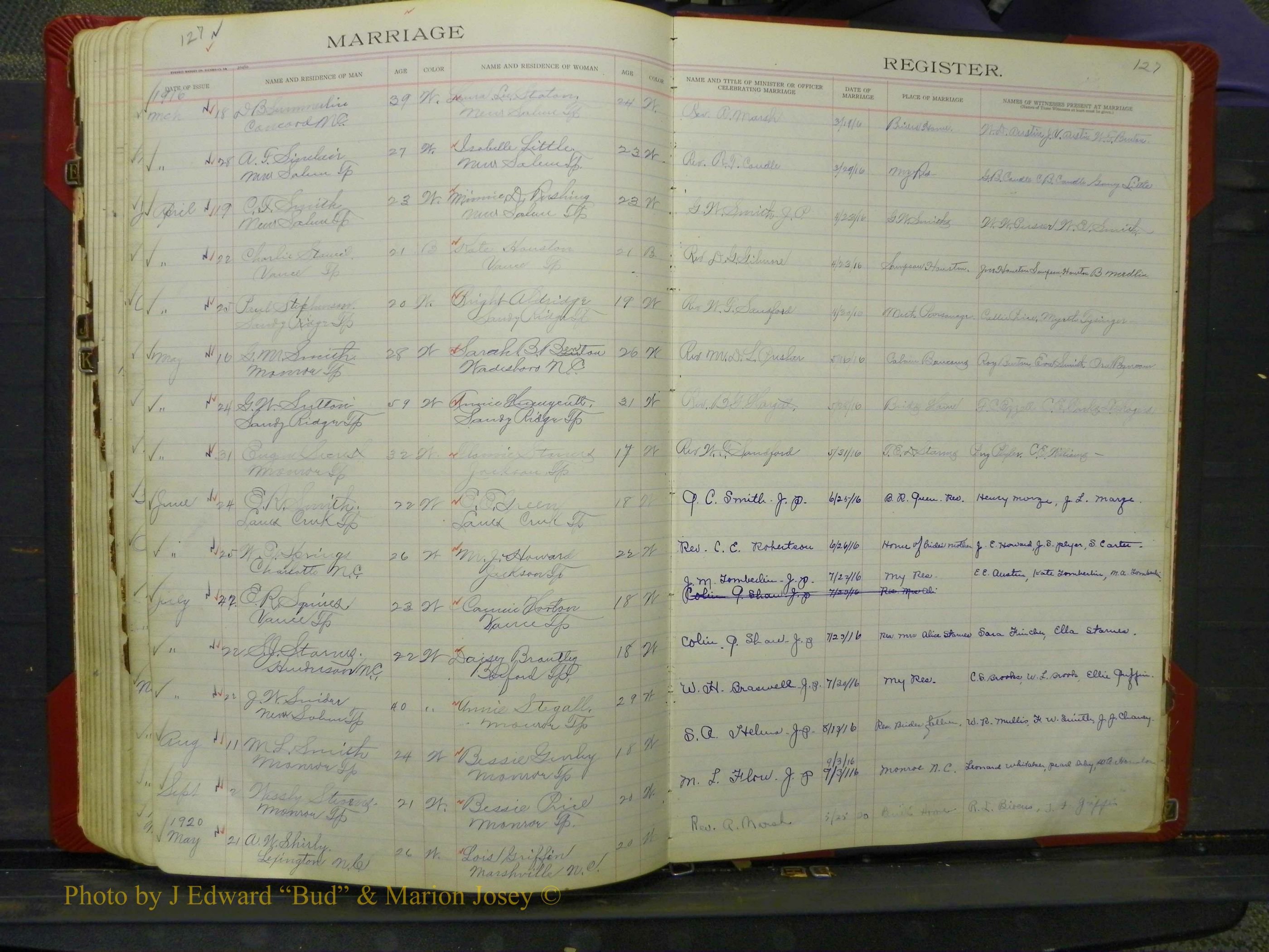 Union Co, NC Marriage Book 8, A-Z, 1914-1920 (115).JPG