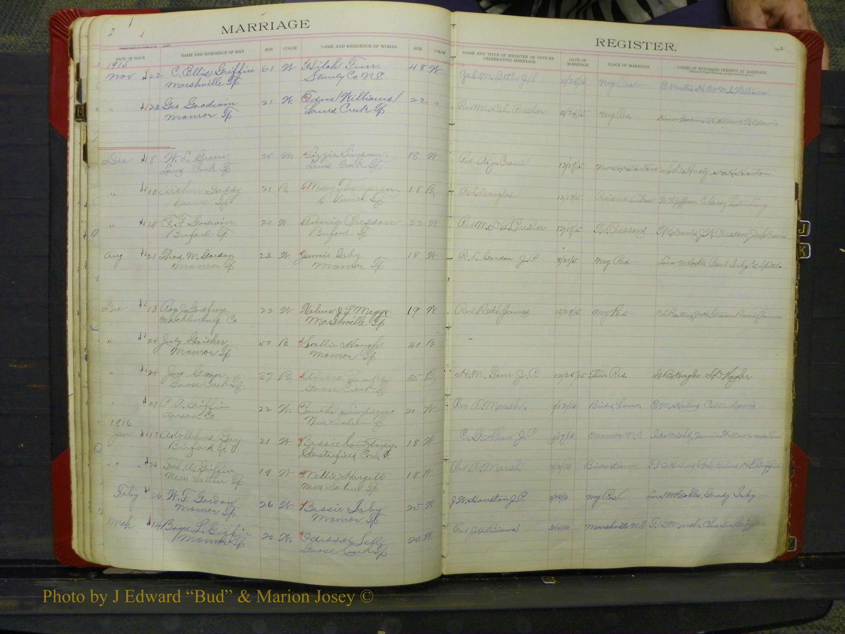 Union Co, NC Marriage Book 8, A-Z, 1914-1920 (43).JPG