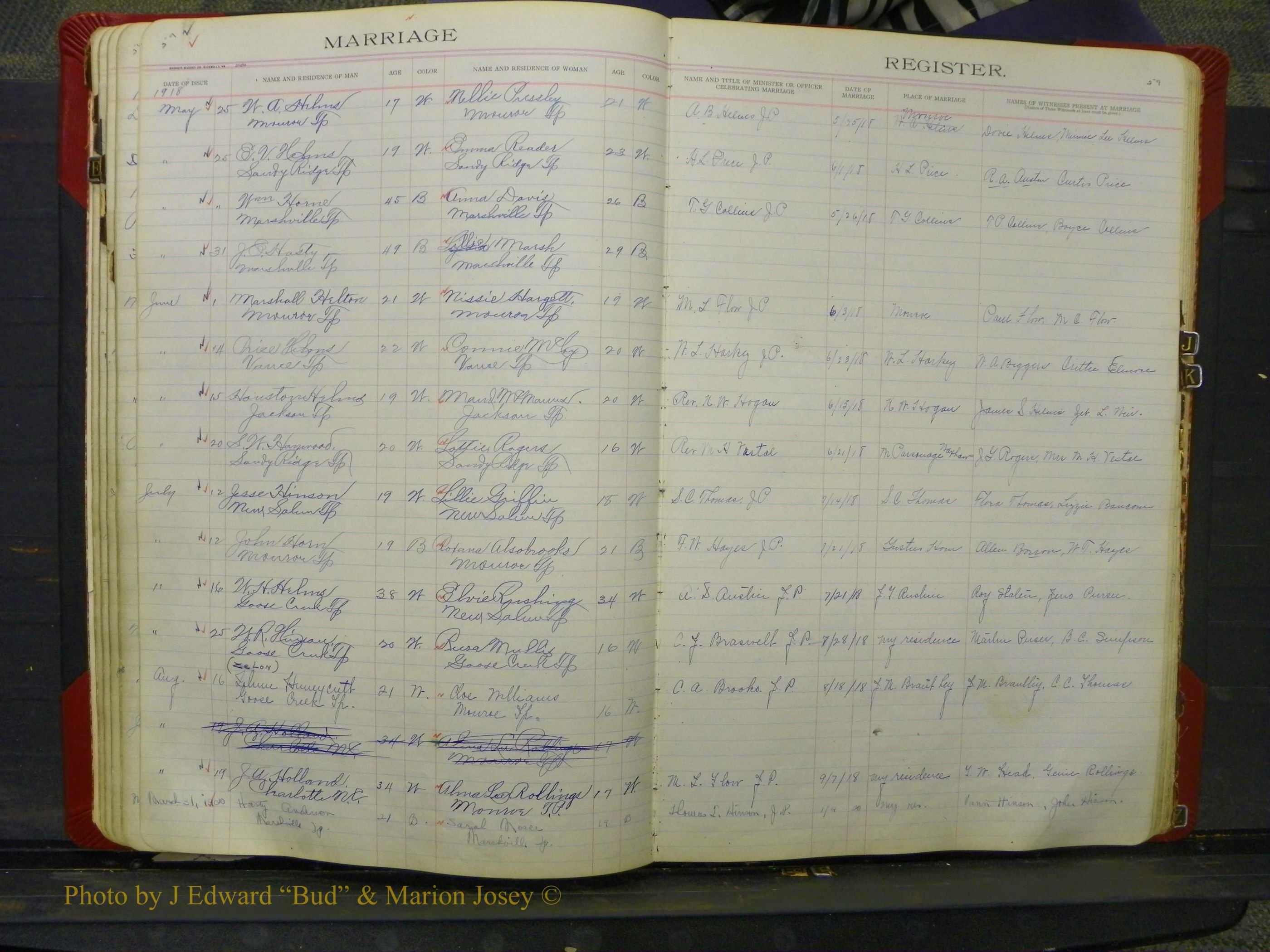 Union Co, NC Marriage Book 8, A-Z, 1914-1920 (59).JPG