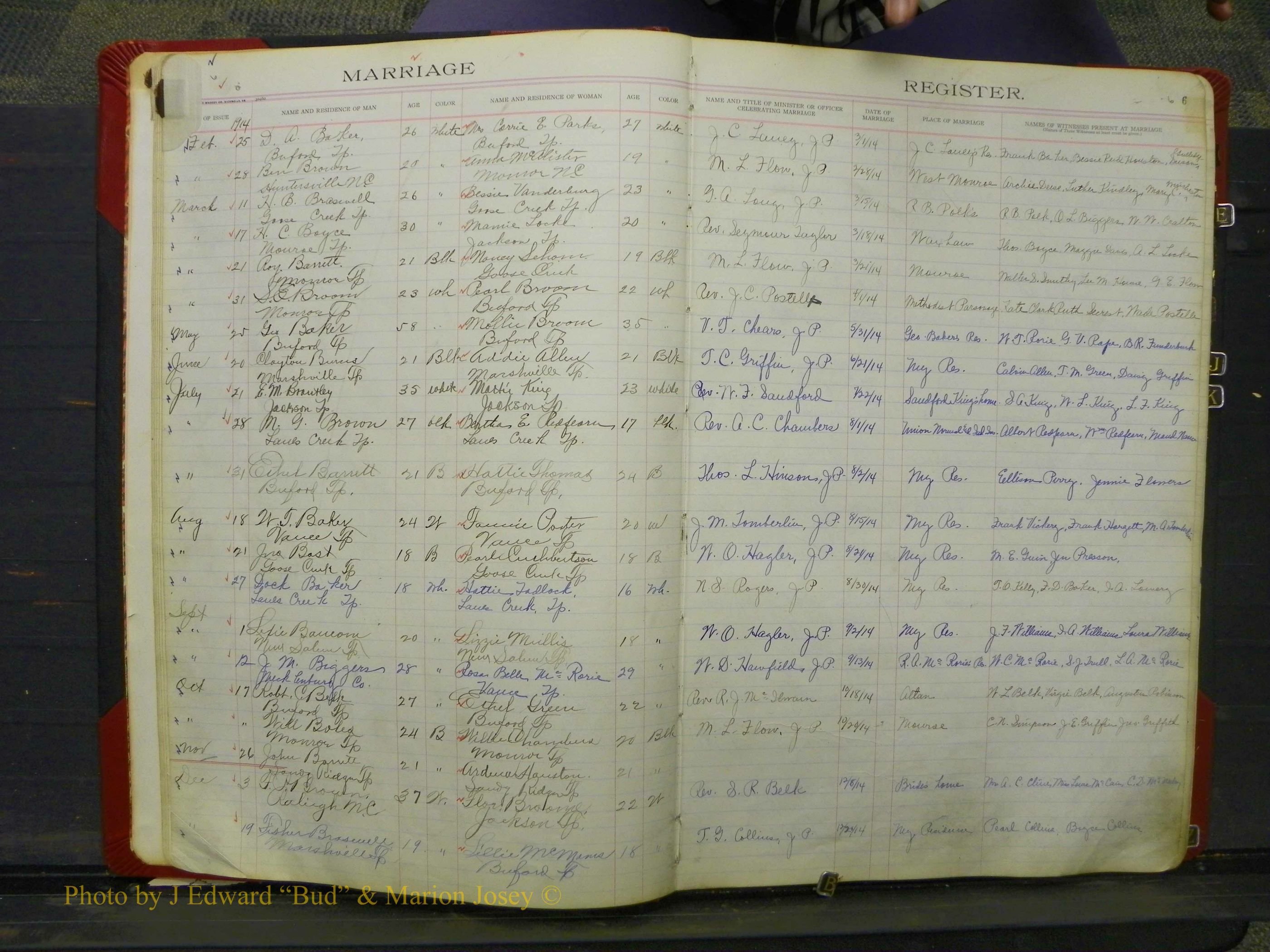 Union Co, NC Marriage Book 8, A-Z, 1914-1920 (6).JPG