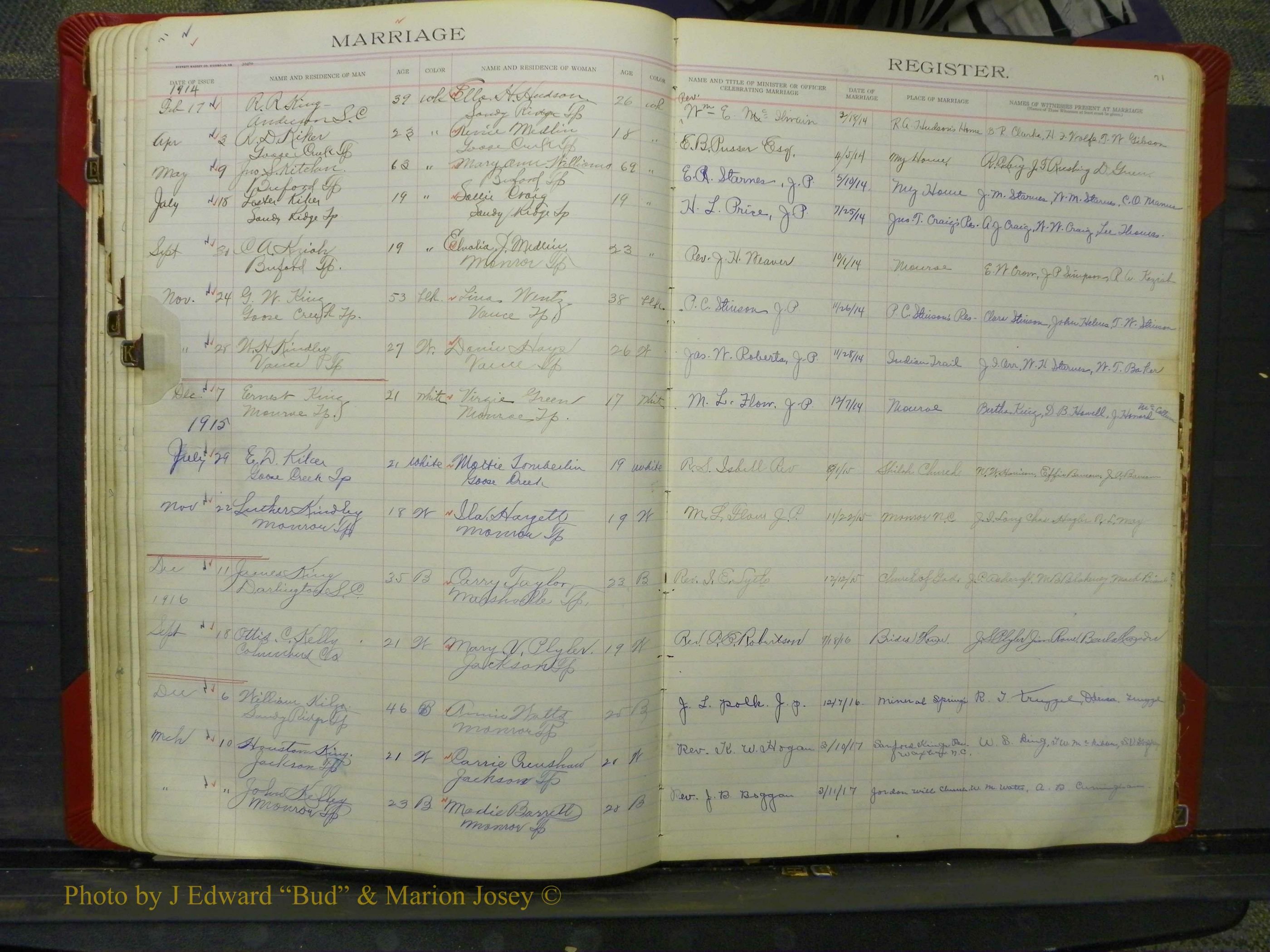 Union Co, NC Marriage Book 8, A-Z, 1914-1920 (68).JPG