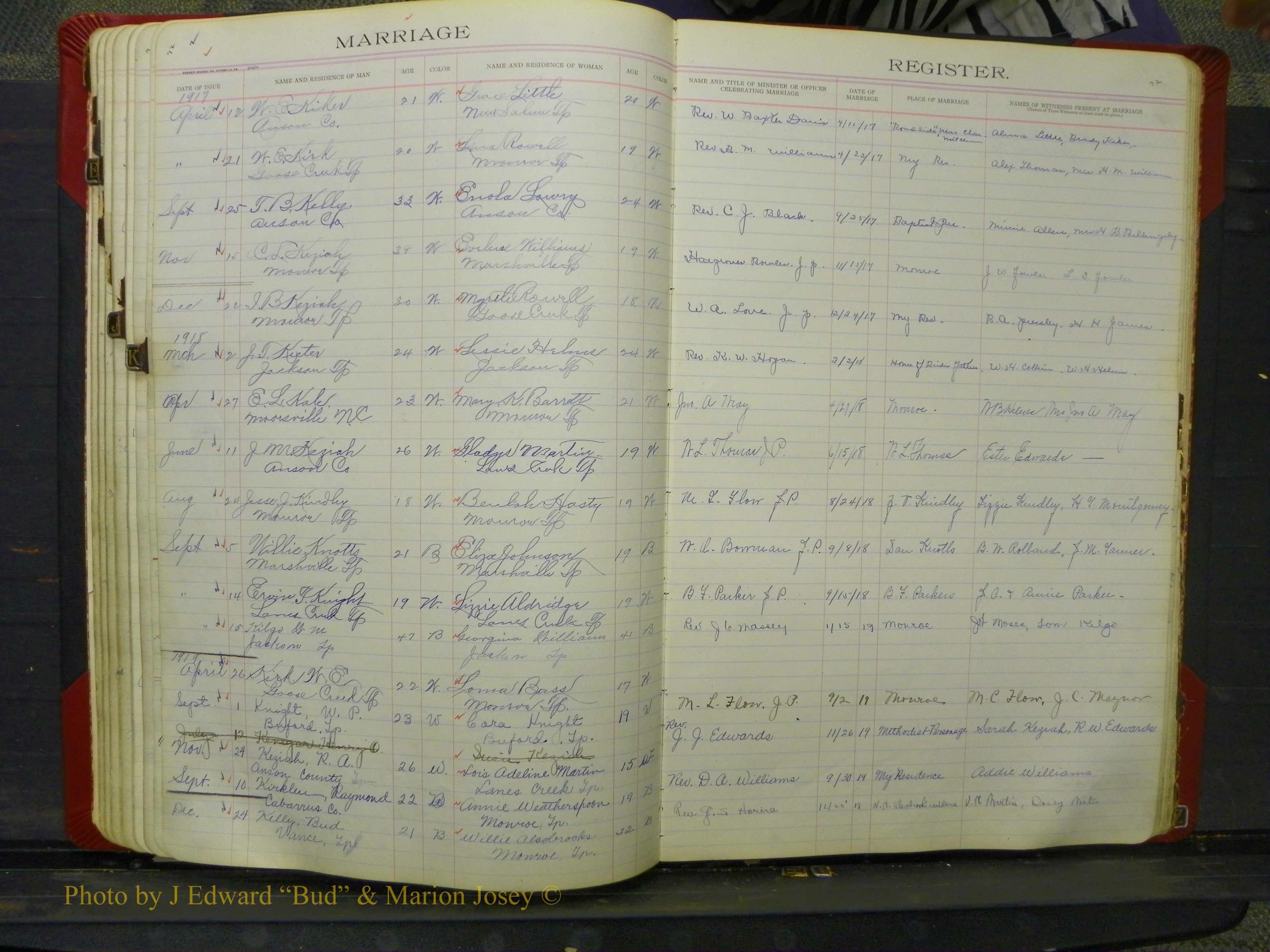 Union Co, NC Marriage Book 8, A-Z, 1914-1920 (69).JPG