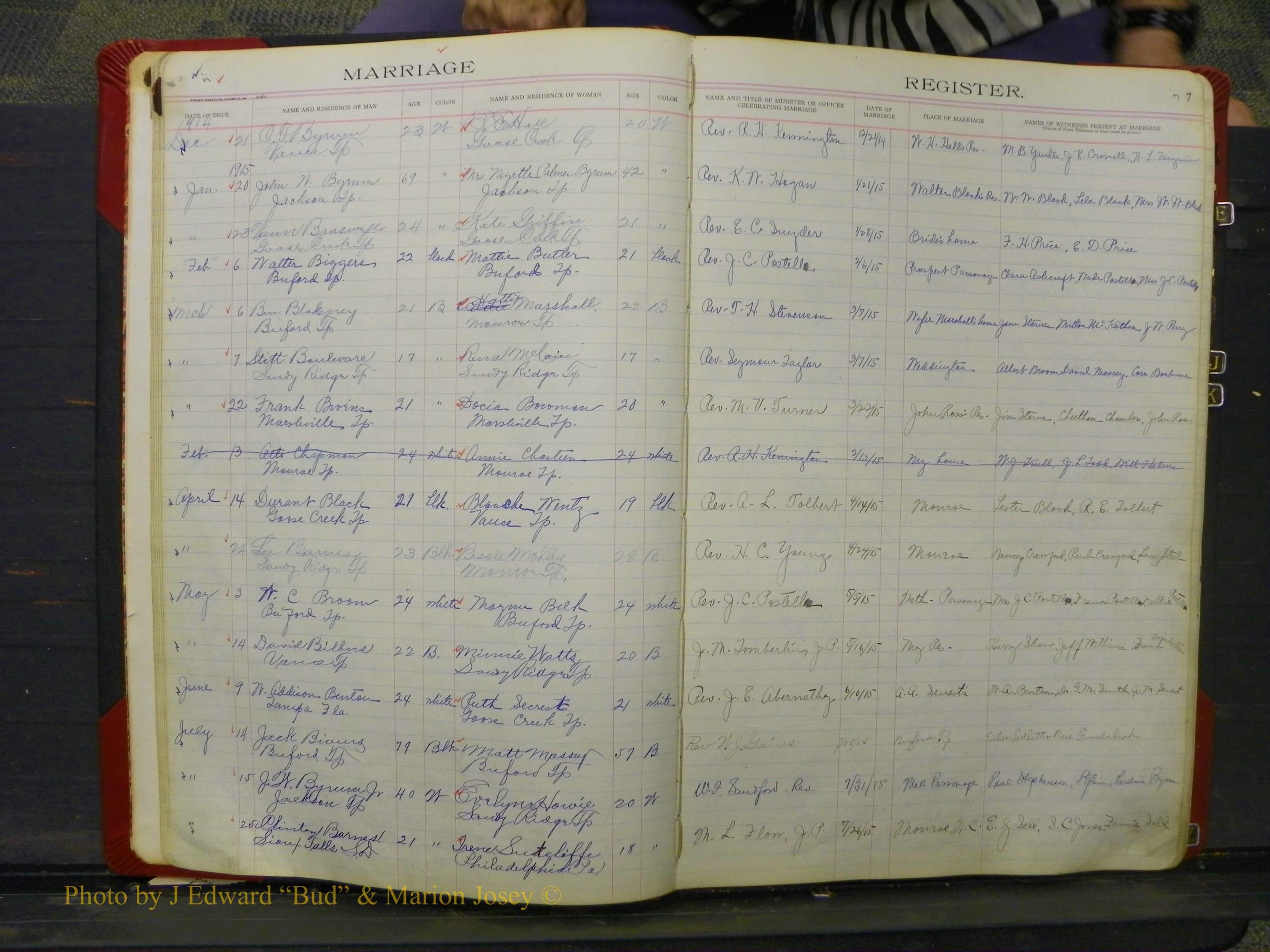 Union Co, NC Marriage Book 8, A-Z, 1914-1920 (7).JPG