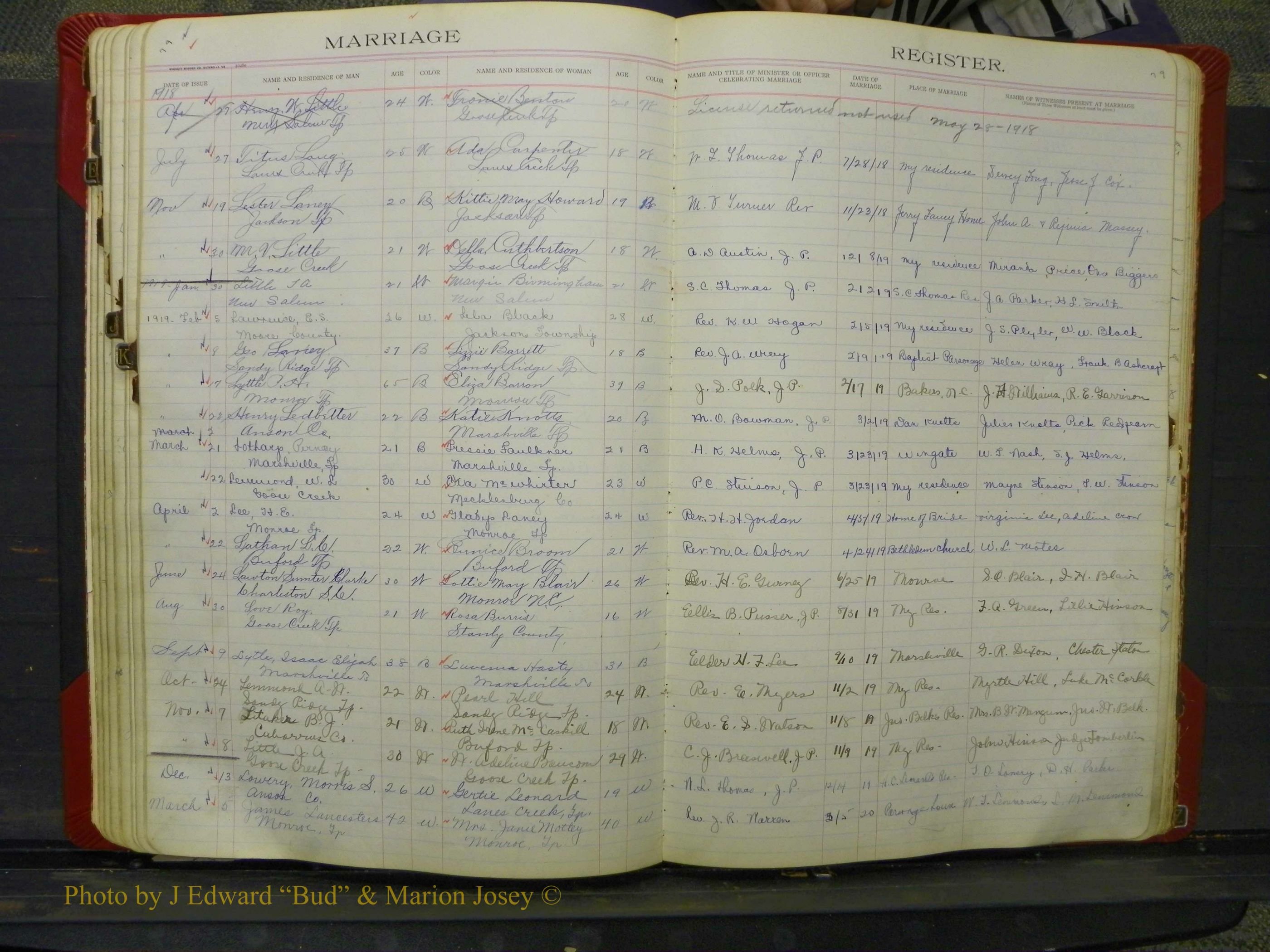 Union Co, NC Marriage Book 8, A-Z, 1914-1920 (74).JPG