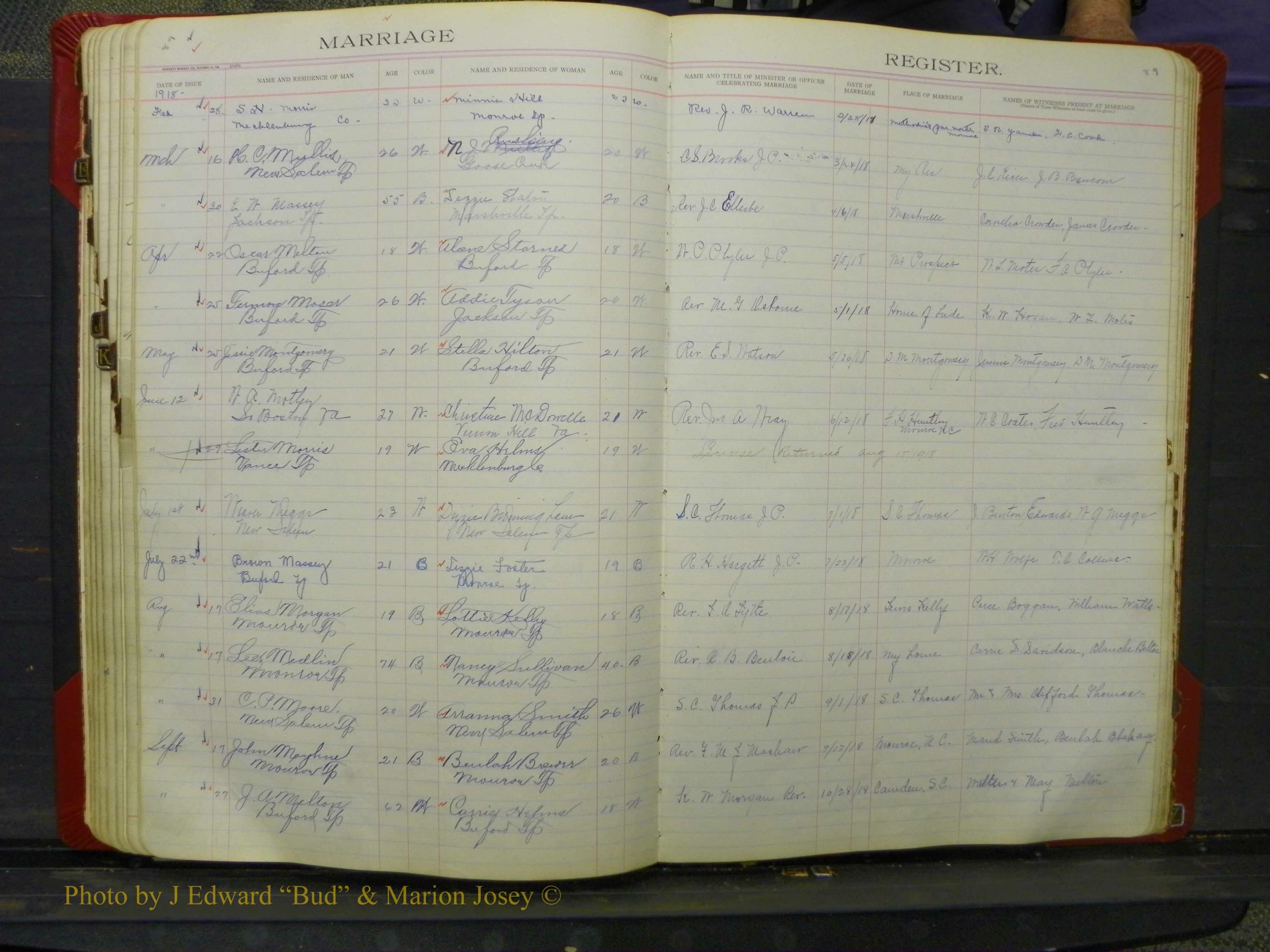 Union Co, NC Marriage Book 8, A-Z, 1914-1920 (82).JPG