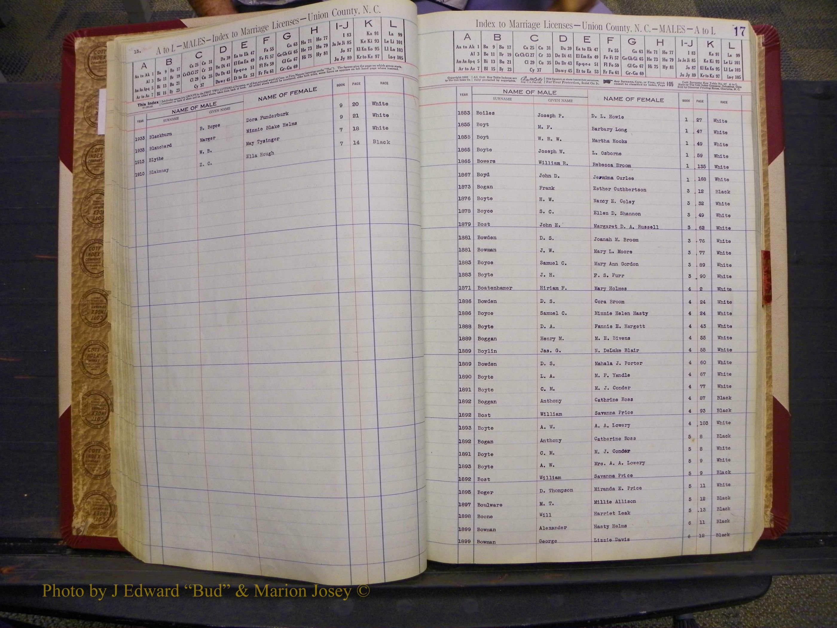 Union Co, NC Marriages Male Index, A-Z, 1842-1936 (26).JPG