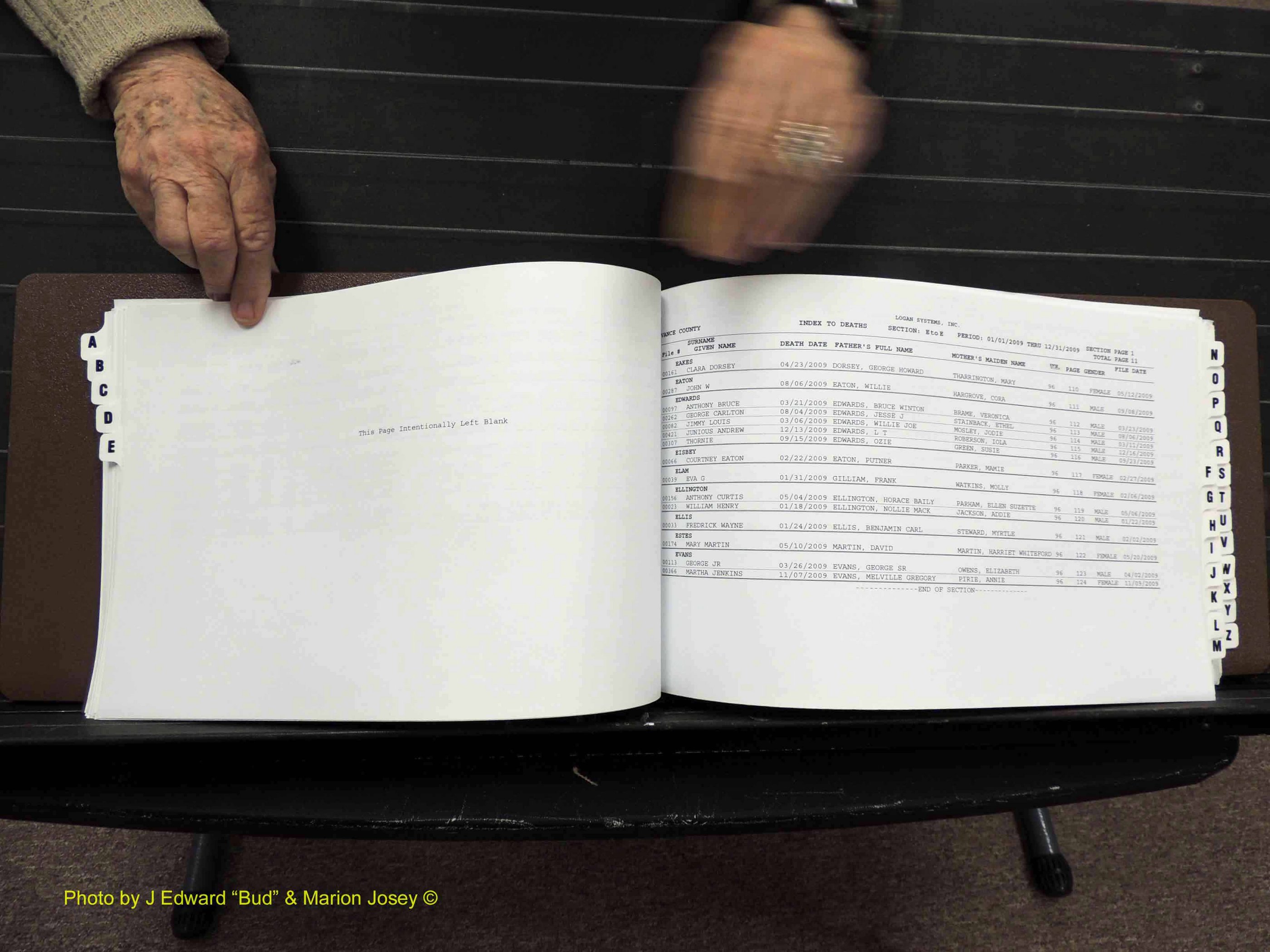 Vance Co, NC, Deaths, A-Z, 2005-2012 (150).JPG
