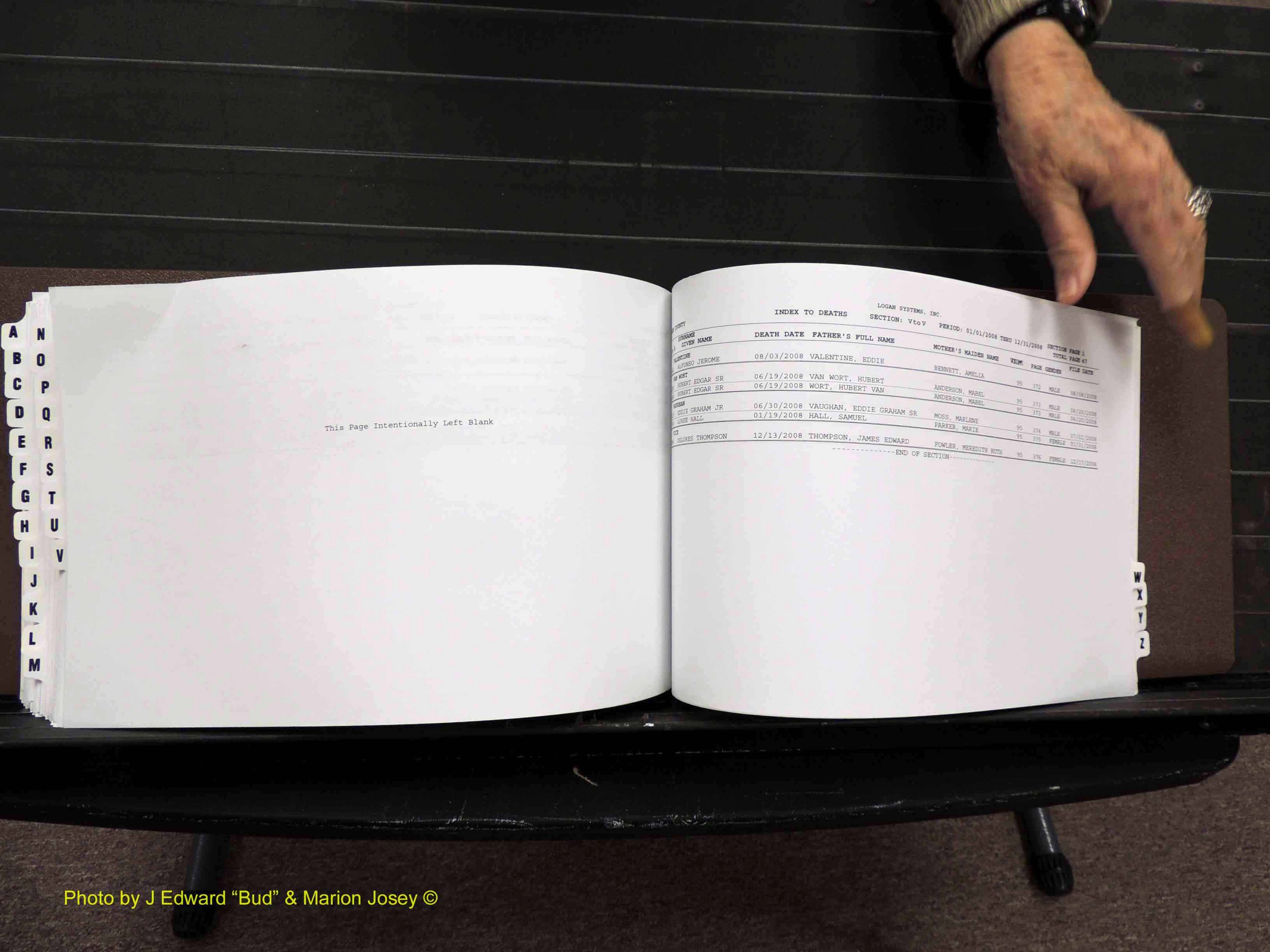 Vance Co, NC, Deaths, A-Z, 2005-2012 (300).JPG