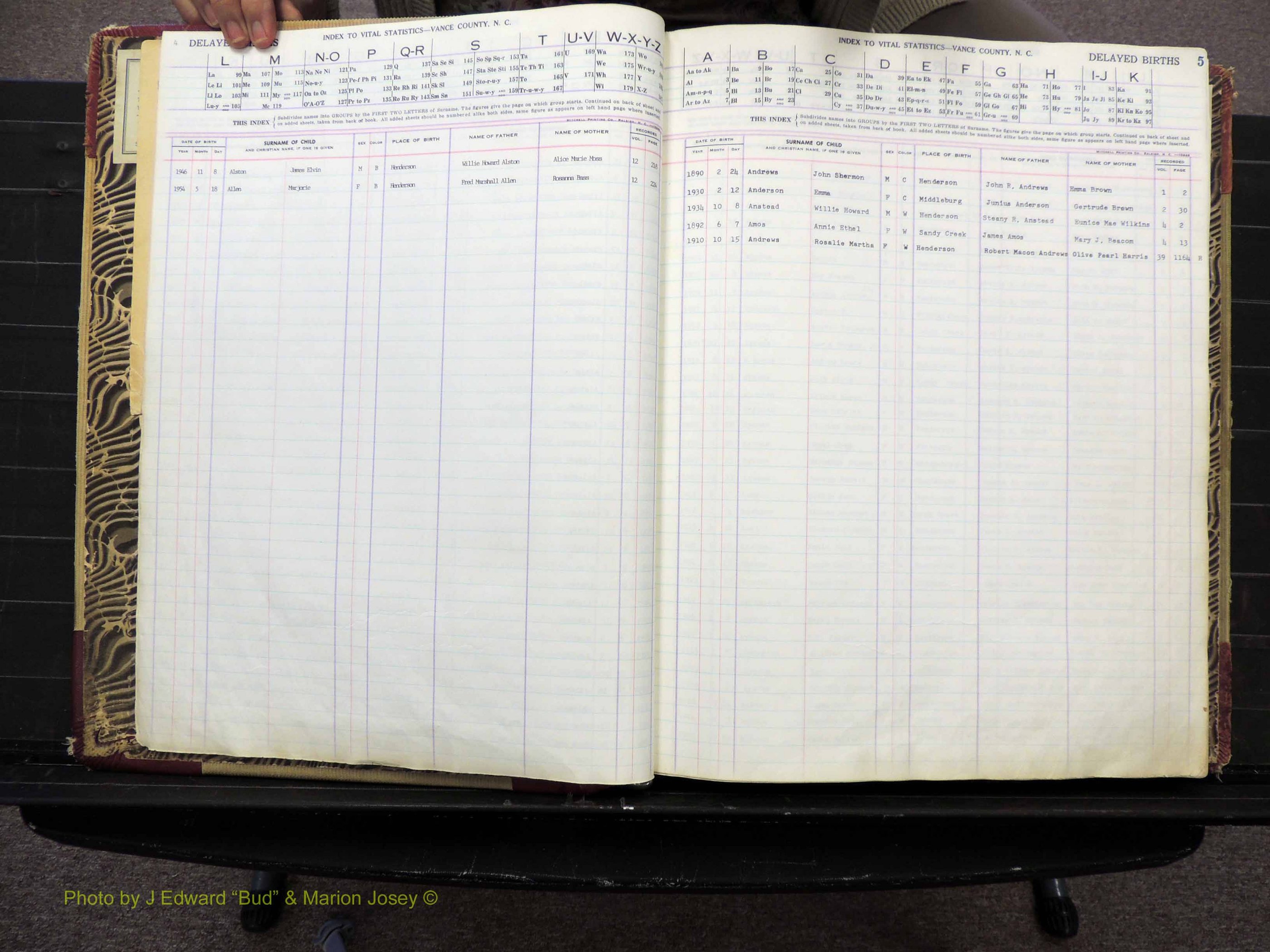 Vance Co, NC, Delayed Births (104).JPG