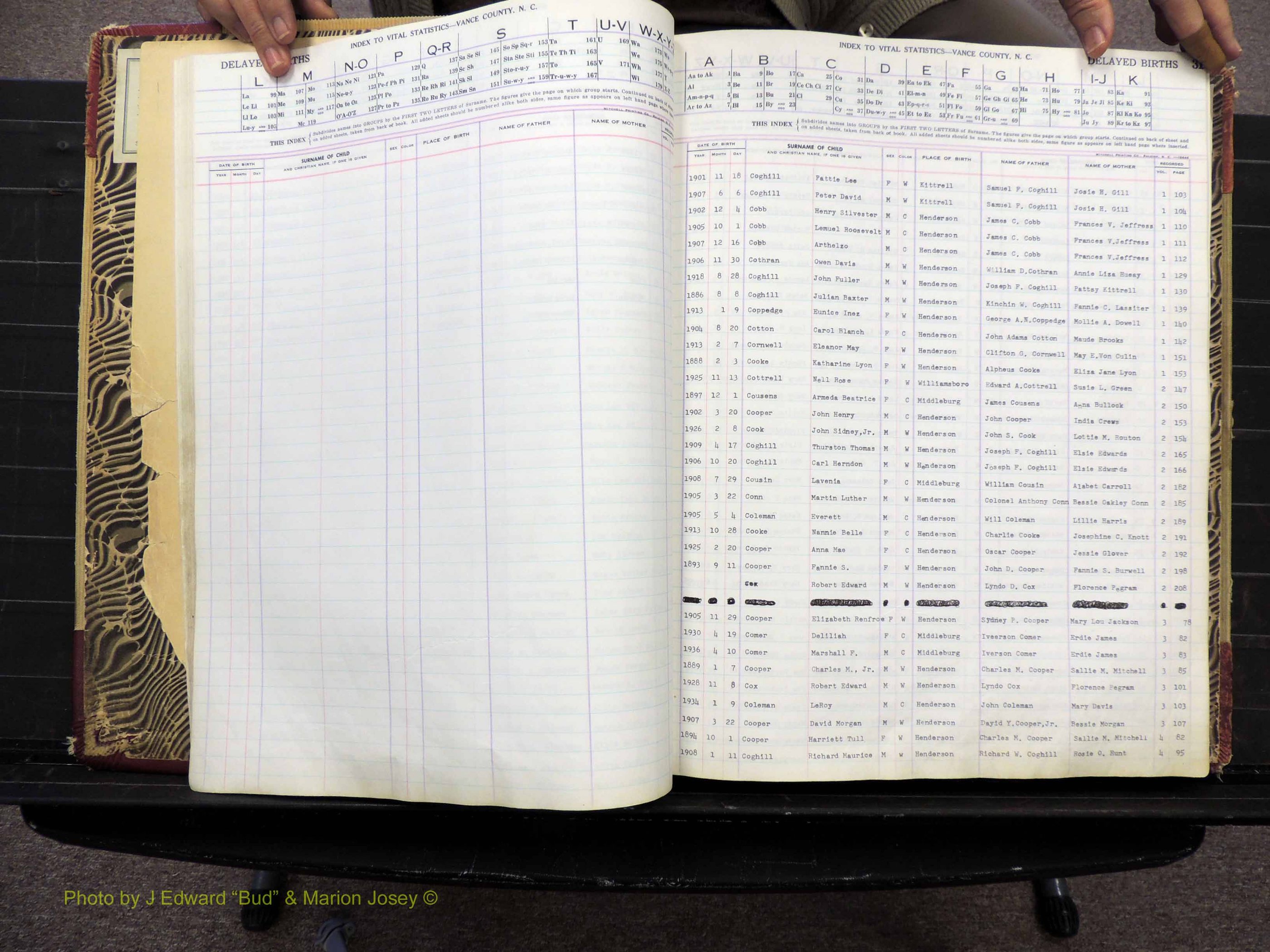 Vance Co, NC, Delayed Births (127).JPG