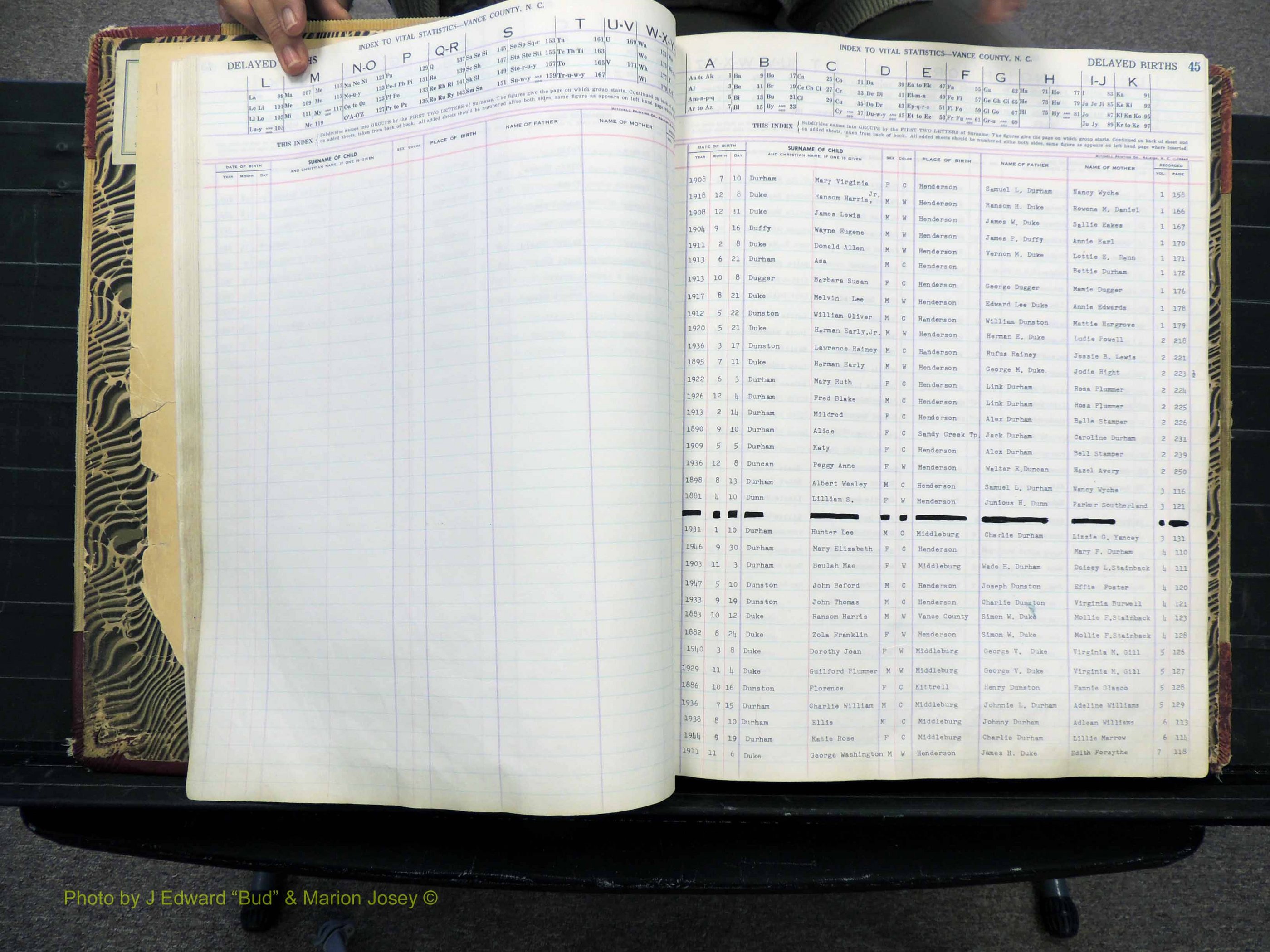 Vance Co, NC, Delayed Births (137).JPG