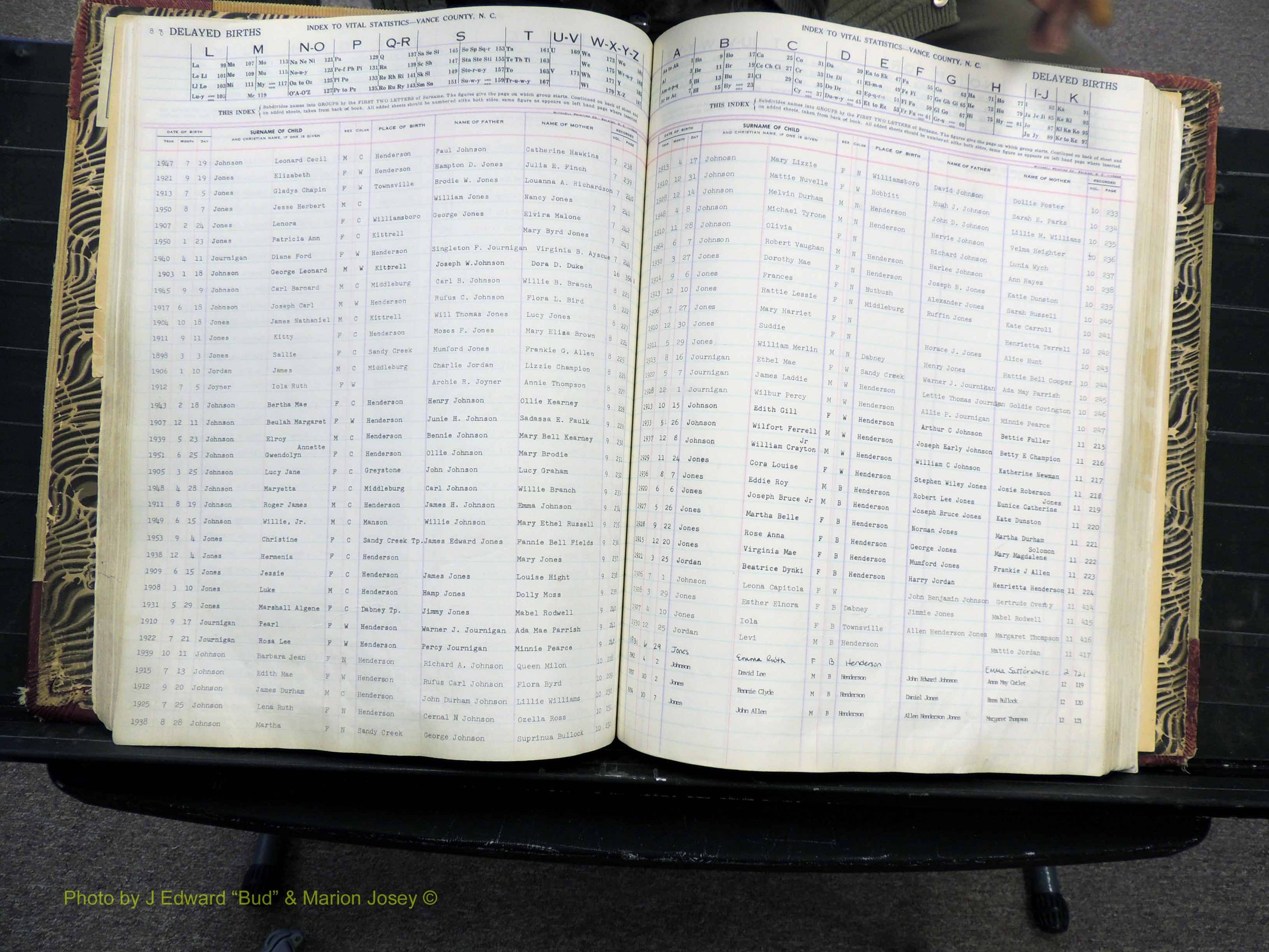 Vance Co, NC, Delayed Births (176).JPG