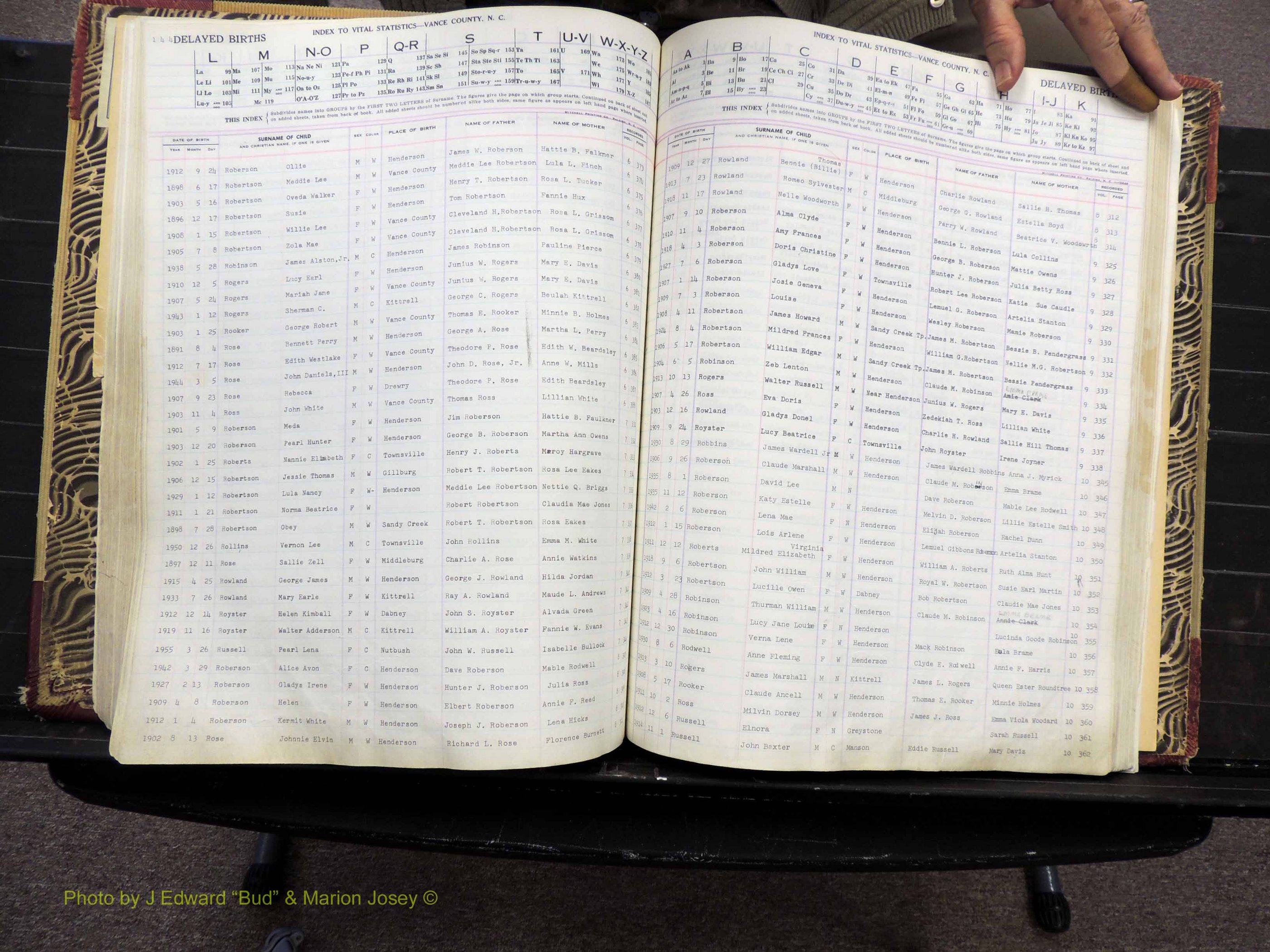 Vance Co, NC, Delayed Births (212).JPG
