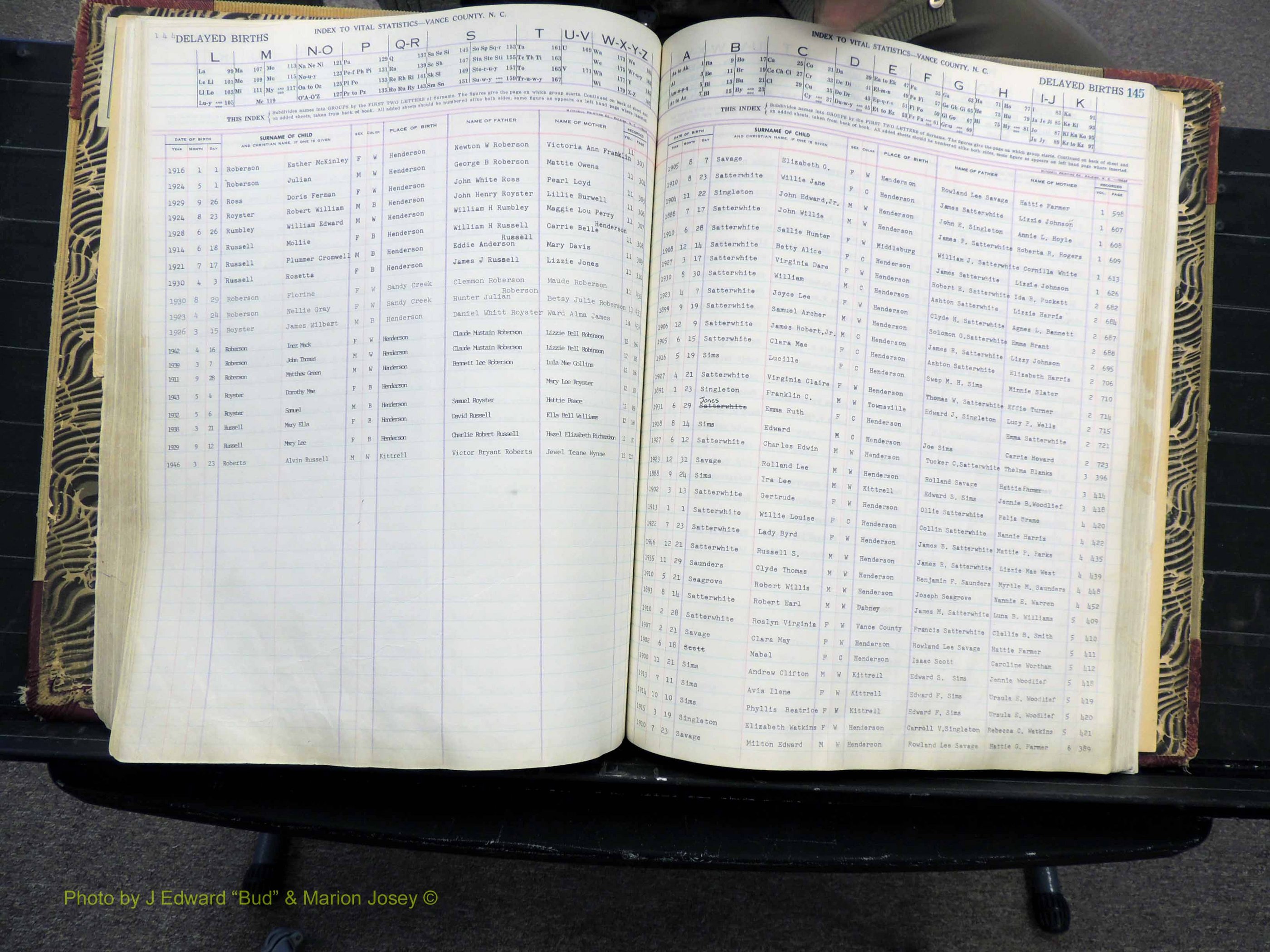 Vance Co, NC, Delayed Births (213).JPG