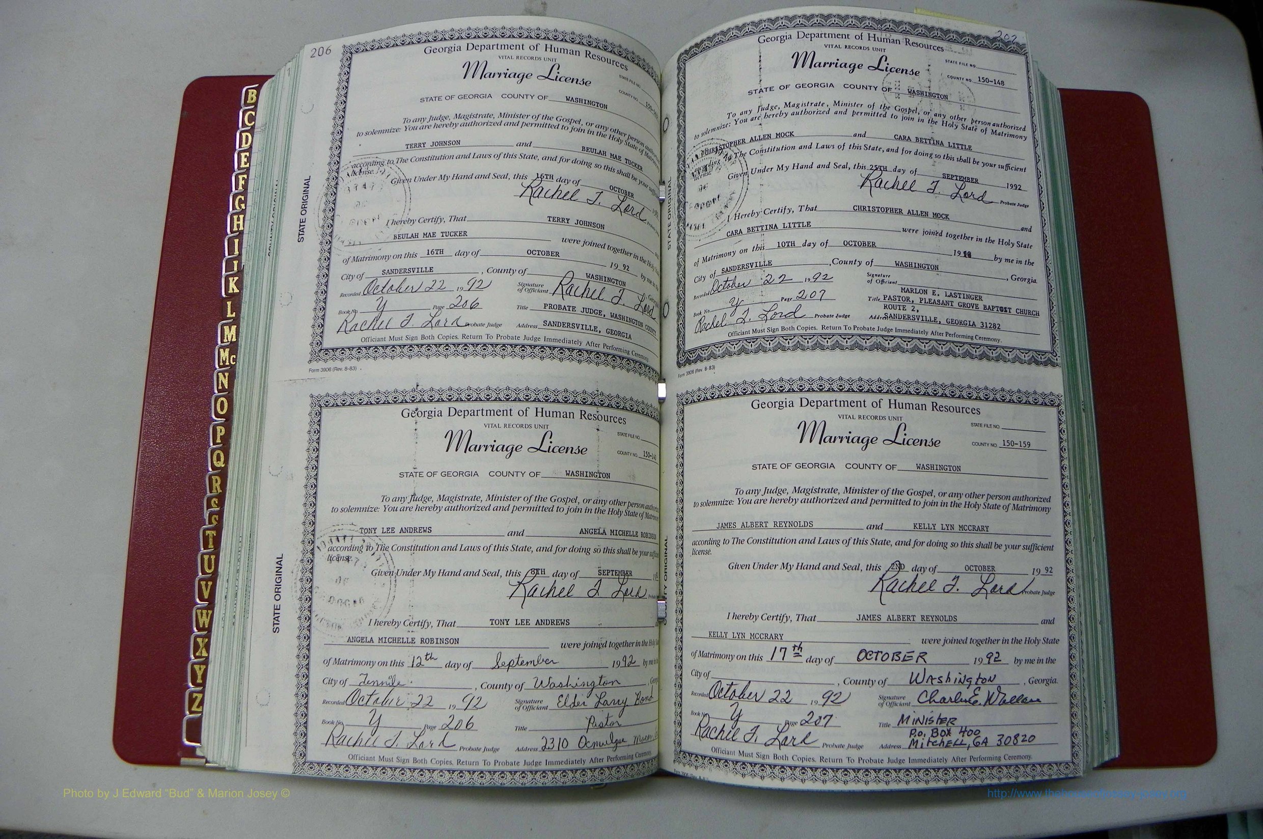 Wash GA, Marr. Book Y, 1990 - 1998, P 206-207.JPG